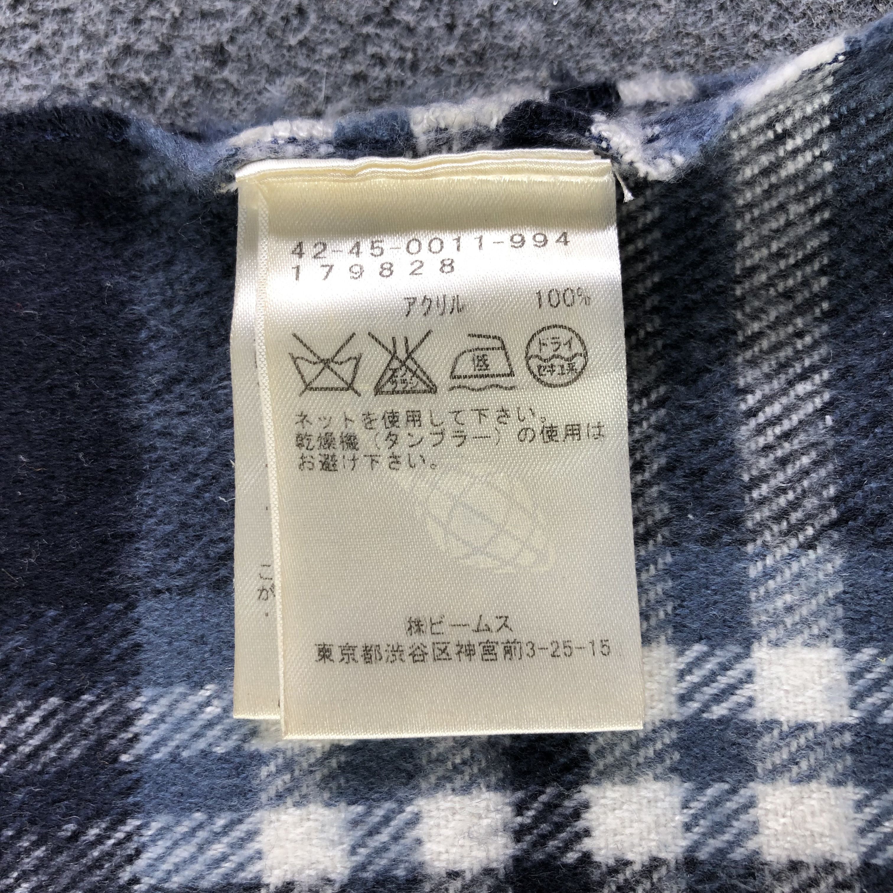 Beams Plus Beams Heart Scarf / Muffler / Neckwear P066 Size ONE SIZE - 6 Thumbnail