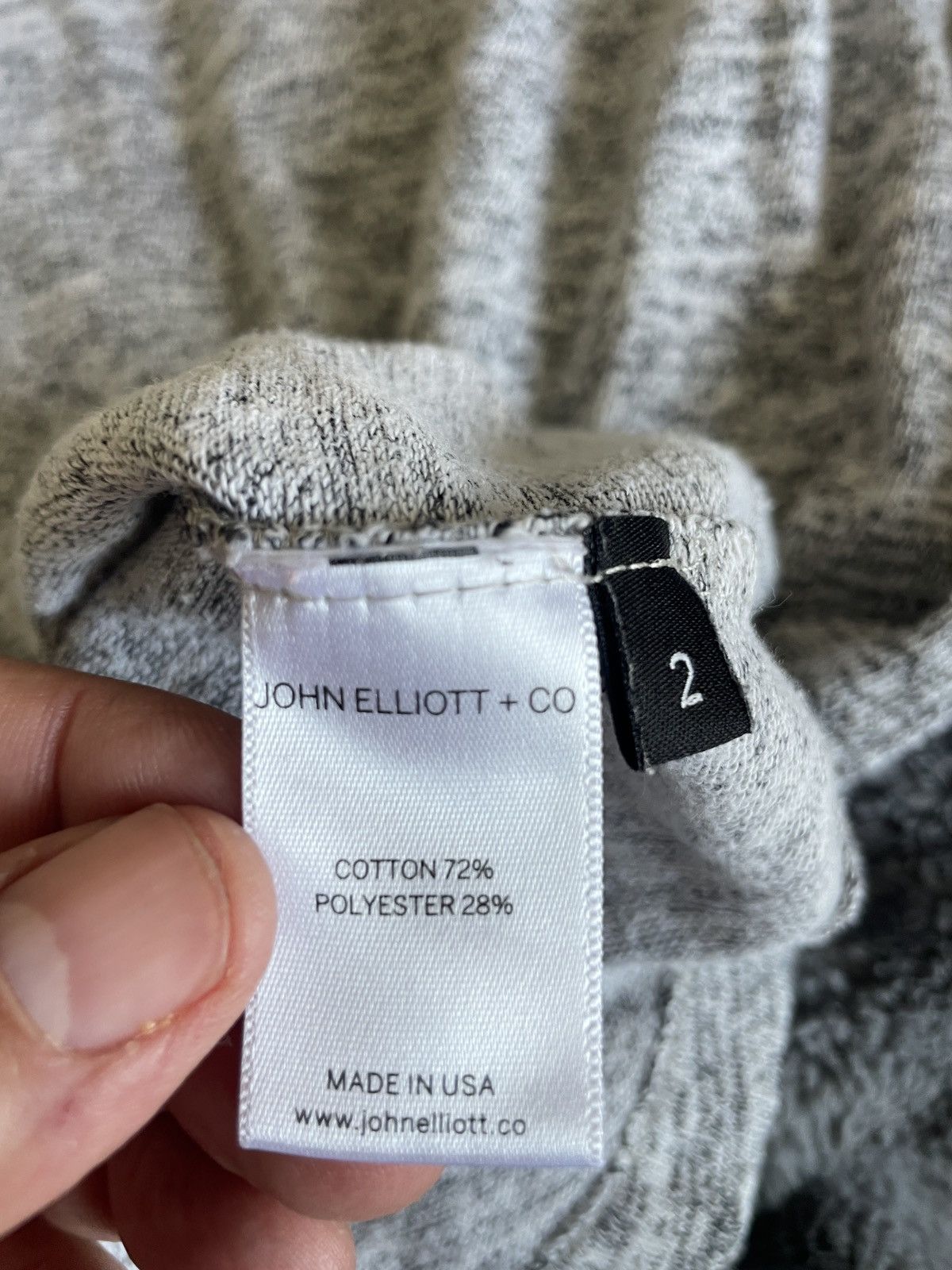 John Elliott SS crewneck tee Size US S / EU 44-46 / 1 - 8 Thumbnail