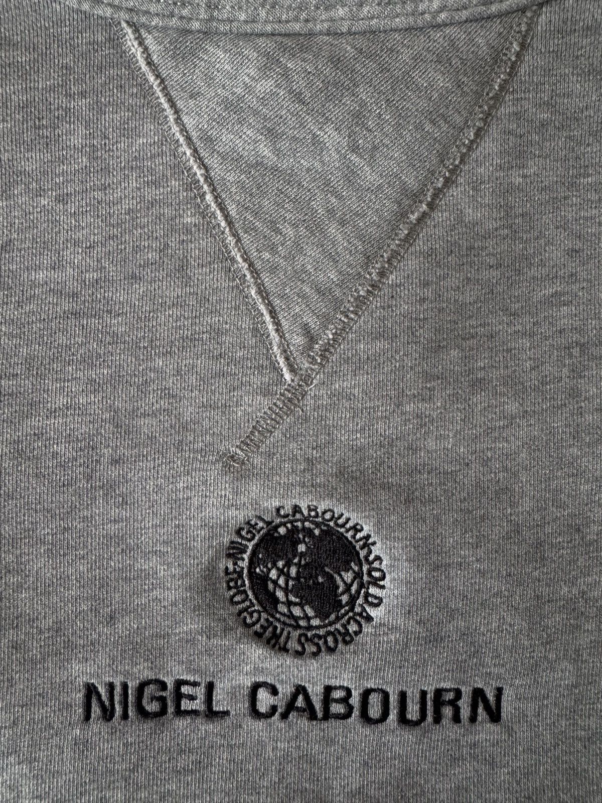 Nigel Cabourn 🔥🔥 Nigel Cabourn Globe Logo Sweatshirt Size US M / EU 48-50 / 2 - 3 Thumbnail