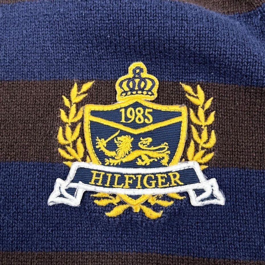Tommy Hilfiger TOMMY HILFIGER Sweater Womens M Multicolor Striped Knit Crew Pullover Regular Fit Casual Size M / US 6-8 / IT 42-44 - 2 Thumbnail