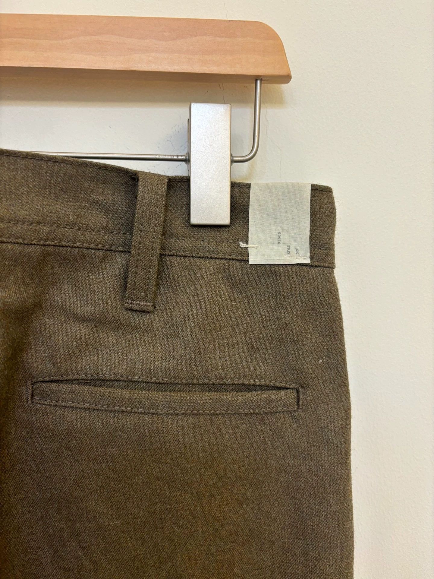 N.Hoolywood n.hoolywood x Lee Sturdy Worsted Wool Pants M 99% New Size US 32 / EU 48 - 9 Thumbnail