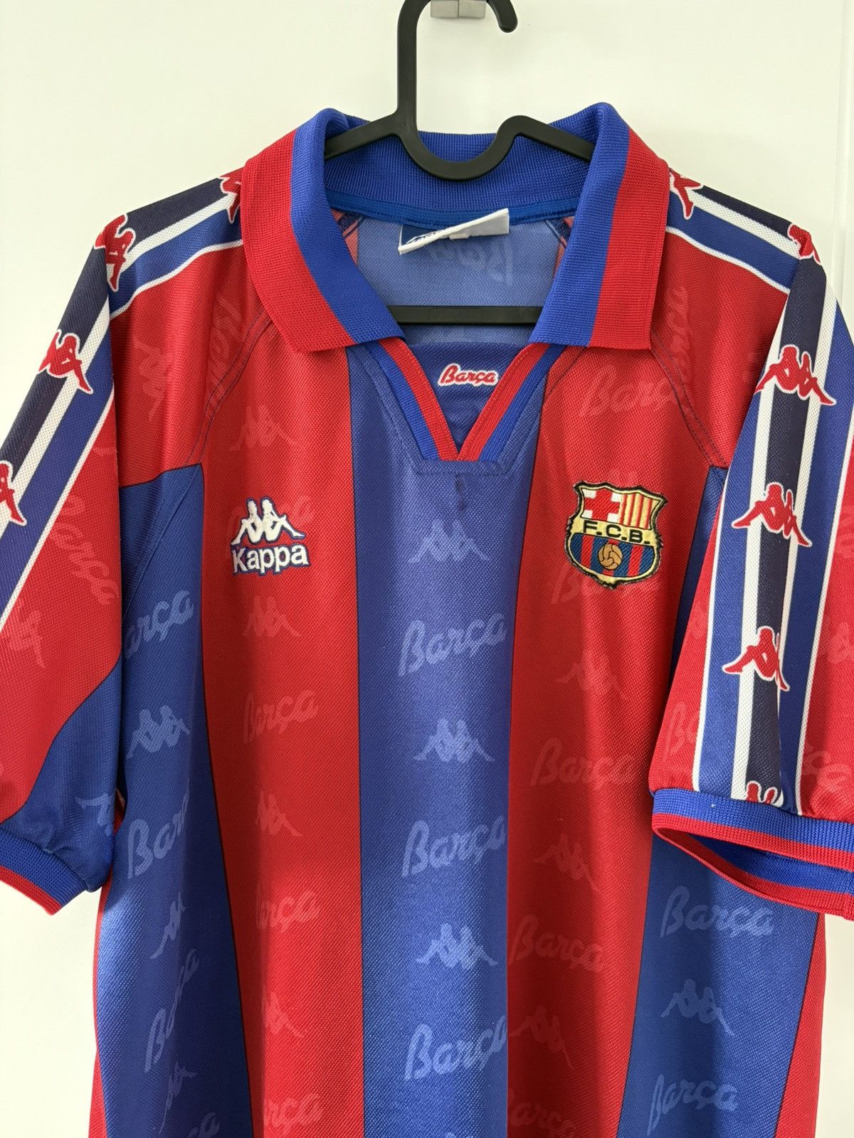 Barcelona kappa 1995-1997 domowa vintage — zdjęcie 2