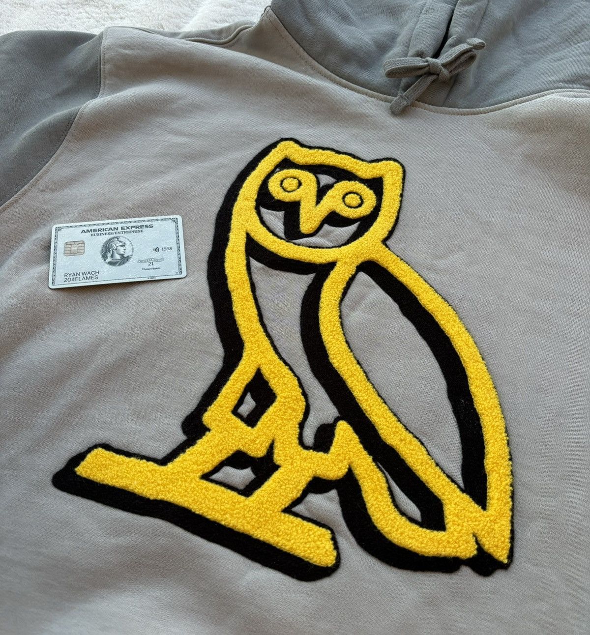 October's Very Own × The Simpsons OVO x Simpsons Grey OG Owl Hoodie Size US M / EU 48-50 / 2 - 4 Thumbnail