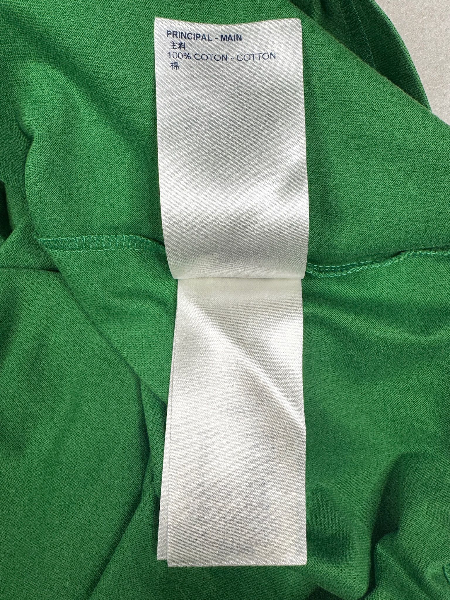 Louis Vuitton Louis Vuitton Green LV Debossed Tee Size US S / EU 44-46 / 1 - 8 Thumbnail