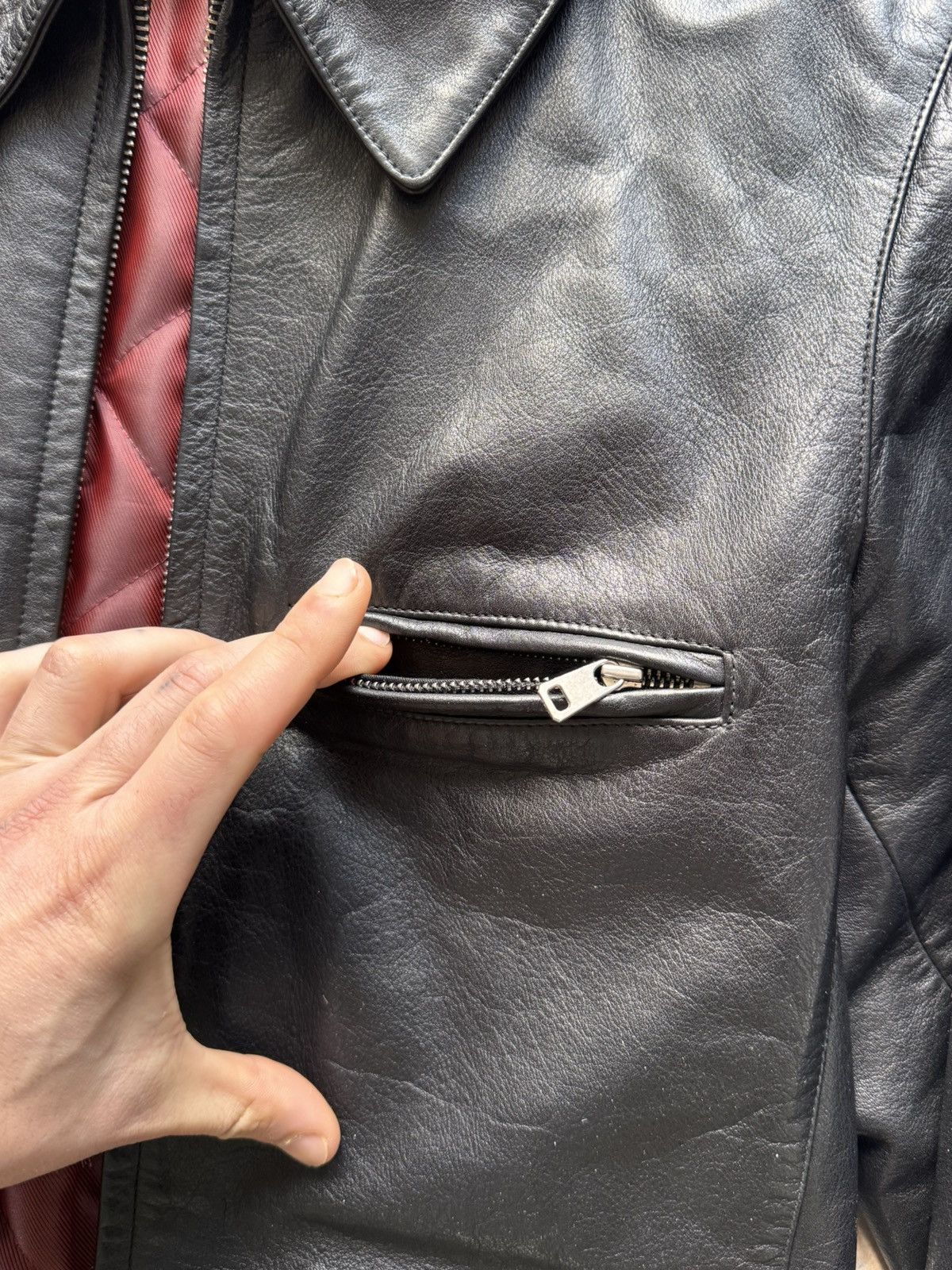A.P.C. Leather jacket Apc Size US XS / EU 42 / 0 - 4 Thumbnail
