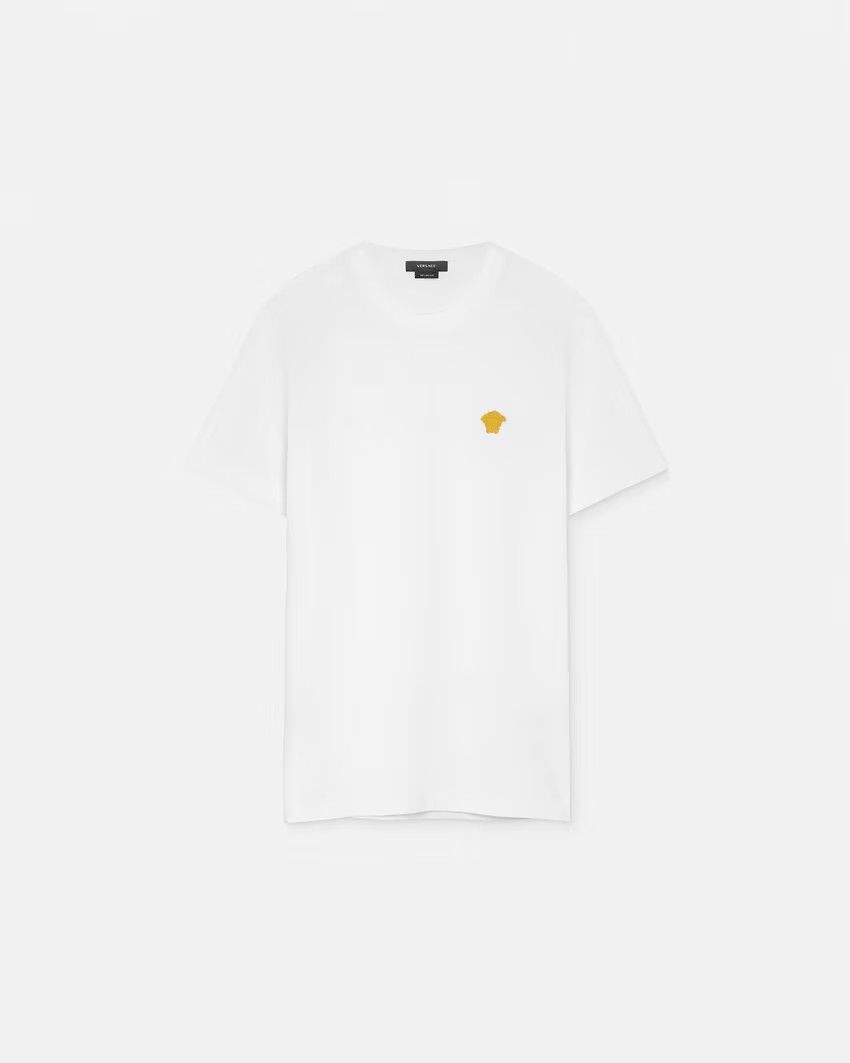 Versace o1s22i1n0125 Crewneck T-Shirt in White Size US L / EU 52-54 / 3 - 1 Thumbnail