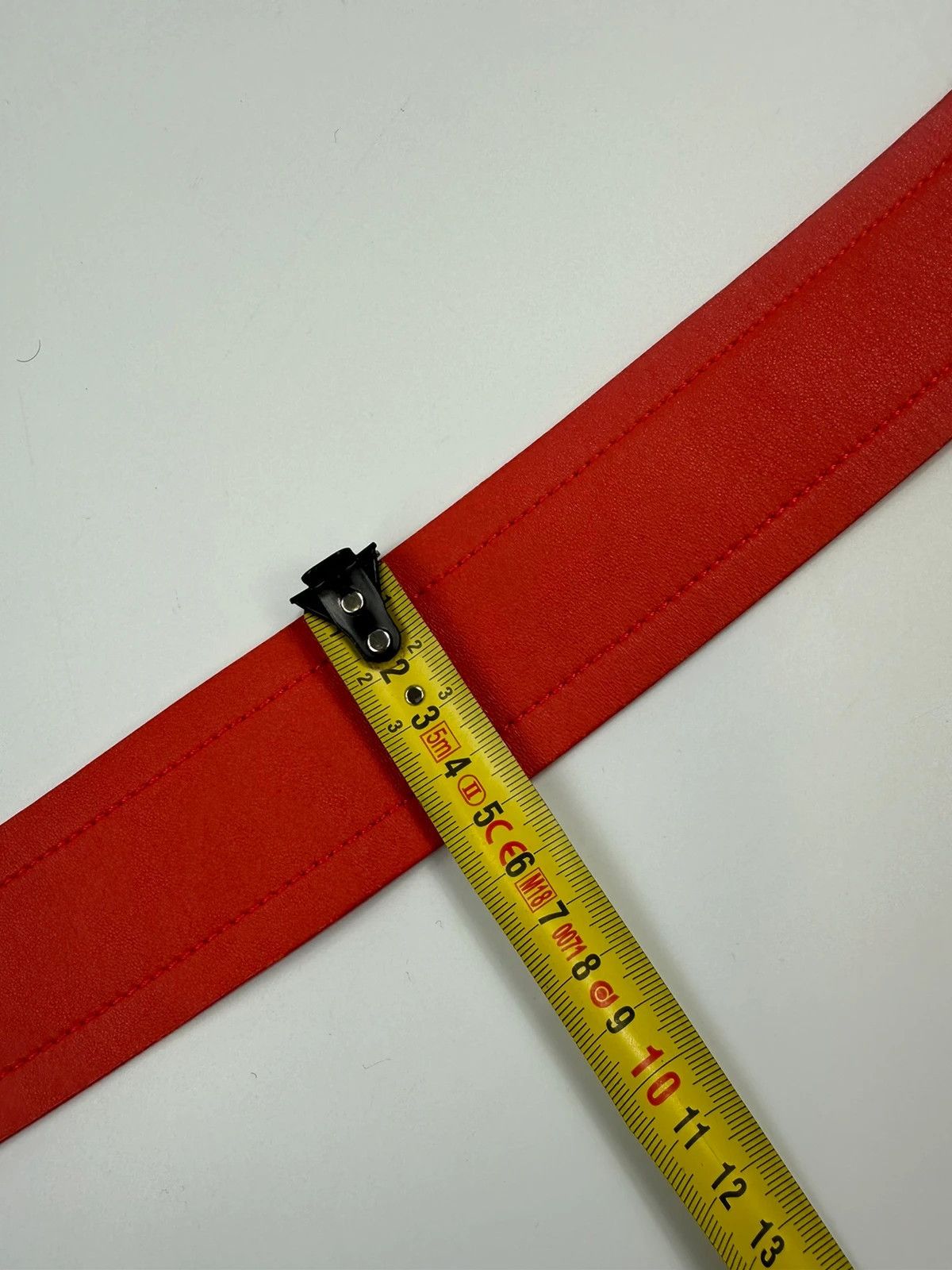 Prada Prada SS2010 Large Red Rose Gold Leather Belt Size ONE SIZE - 10 Thumbnail