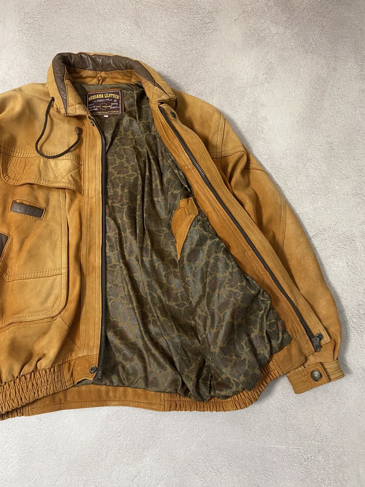 Other Leather Avant Garde Guidi style brown Leather Jacket Size US XL / EU 56 / 4 - 8 Thumbnail