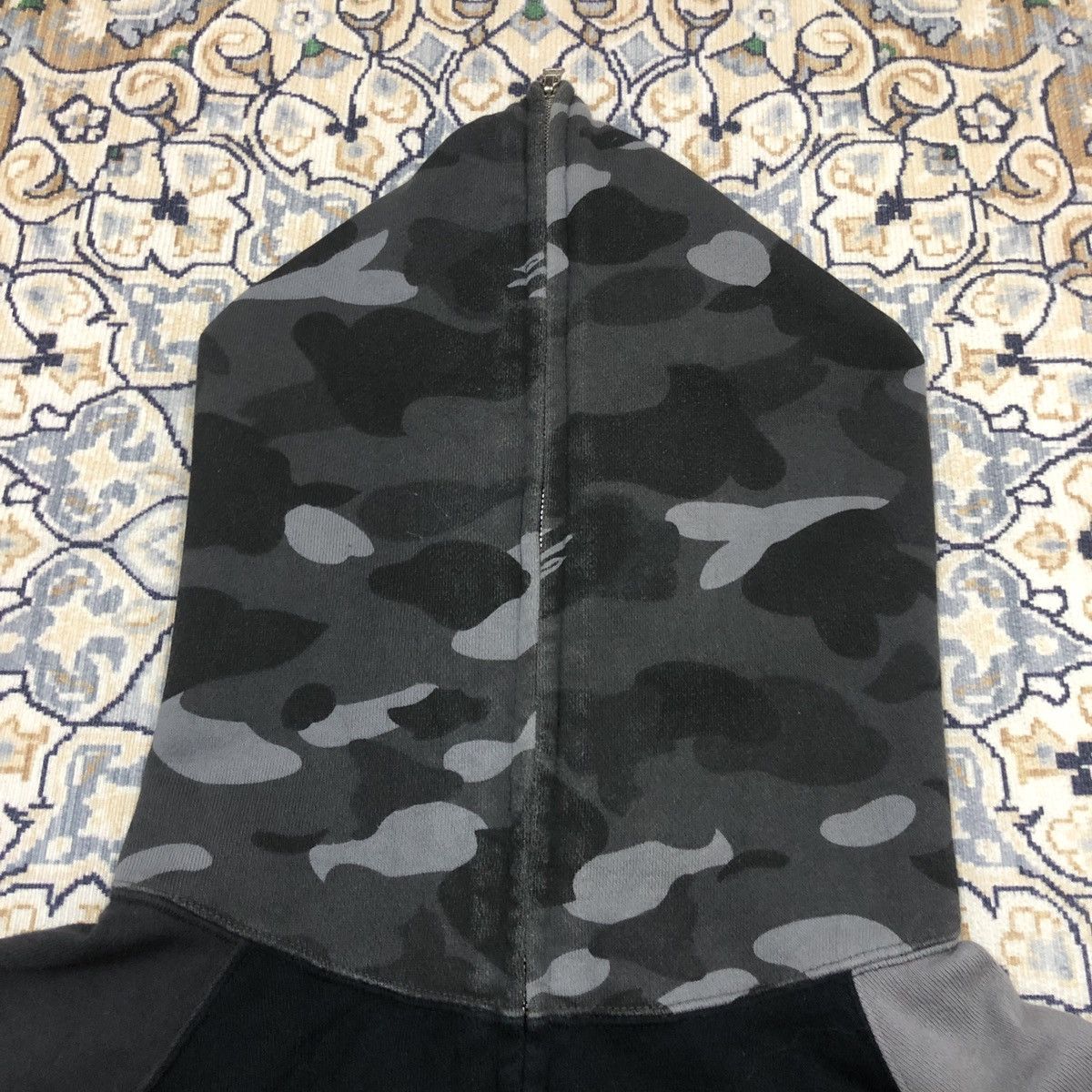 Bape Crazy Camo Full Zip Hoodie Size US L / EU 52-54 / 3 - 3 Thumbnail