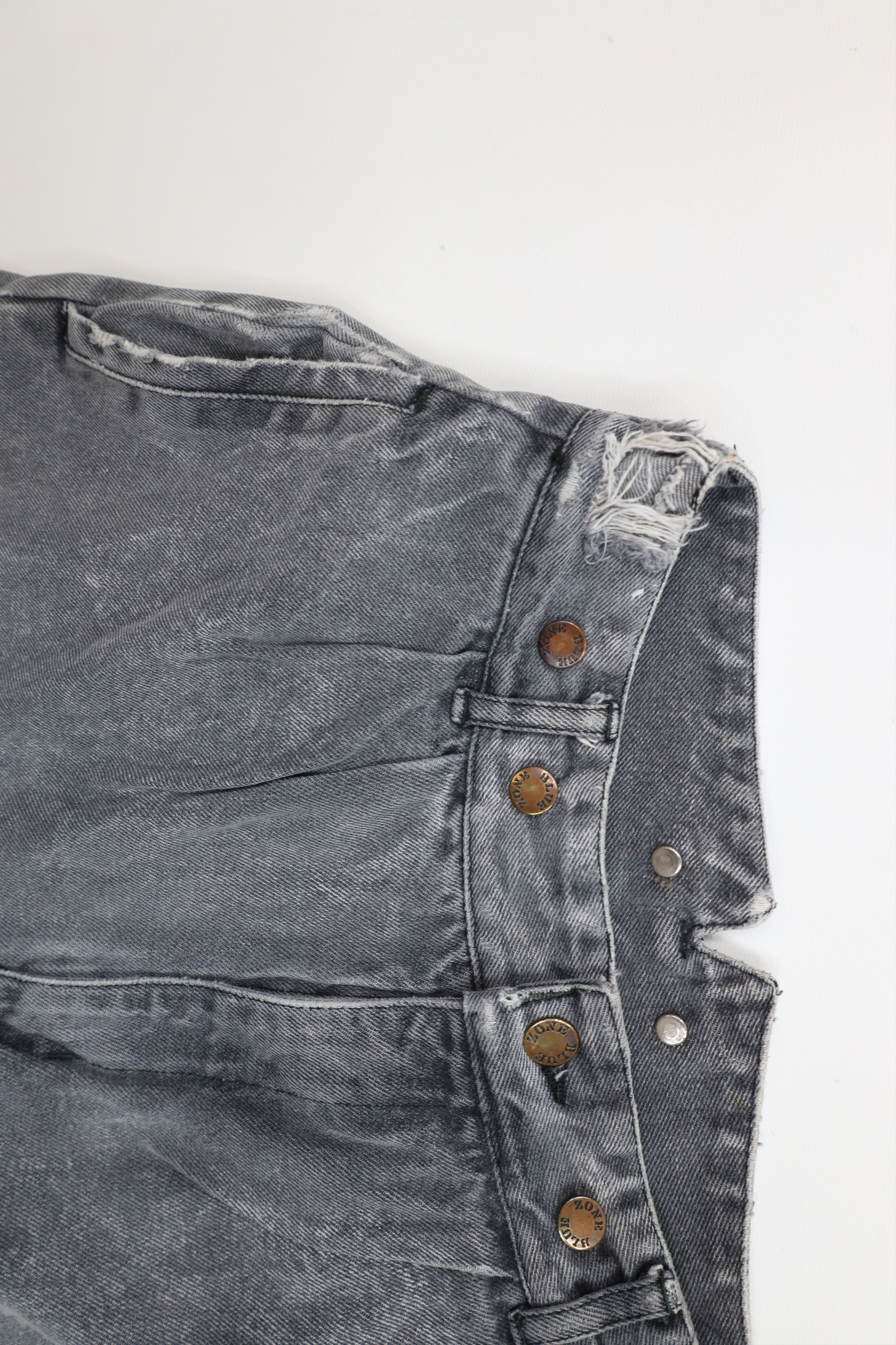 Vintage Vintage 80s 90s Streetwear Pleated High Waist Denim Jeans Size 28" / US 6 / IT 42 - 7 Thumbnail