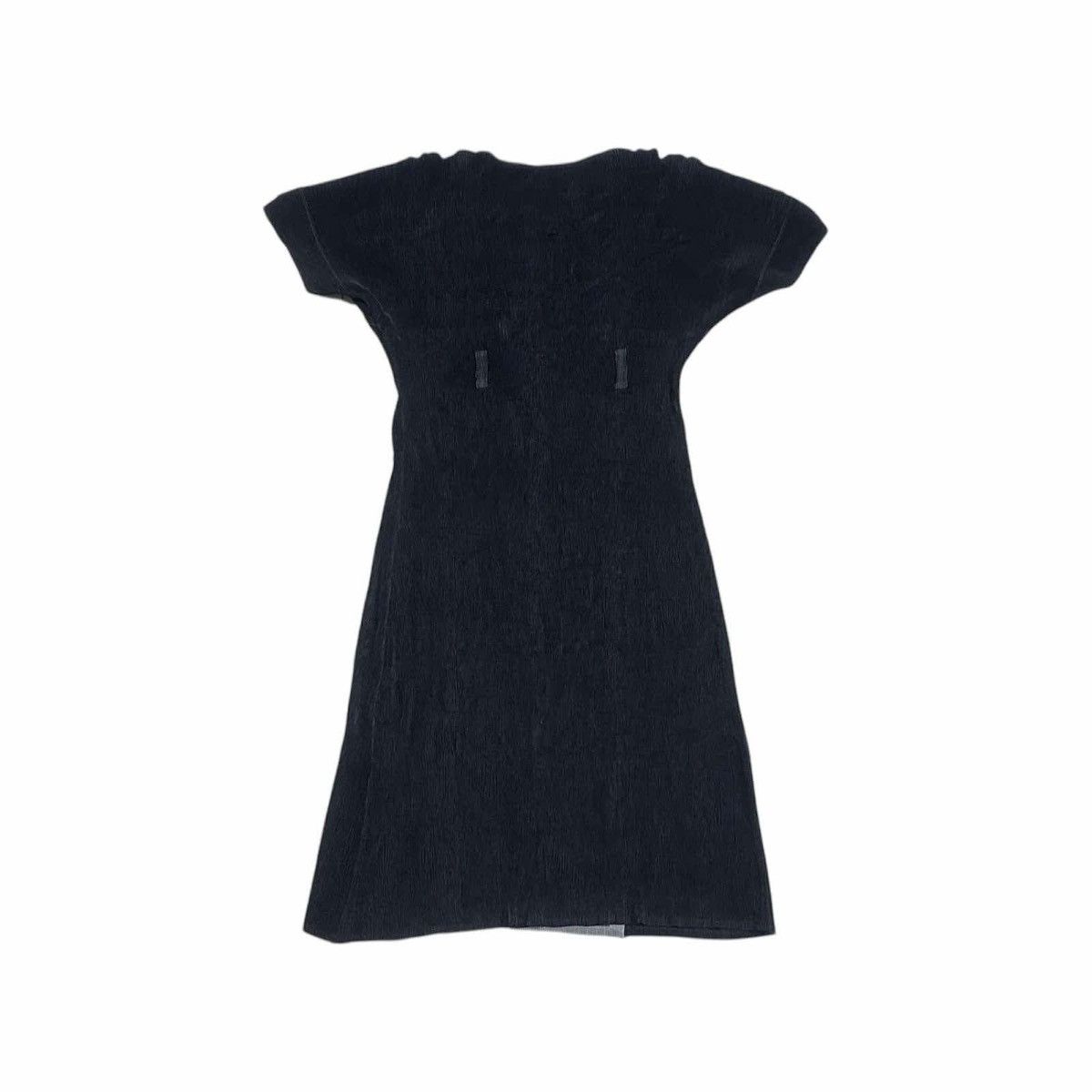 Issey Miyake 🔥Sick Japanese Pleats Please Style Black Pleated Dress Size L / US 10 / IT 46 - 8 Thumbnail