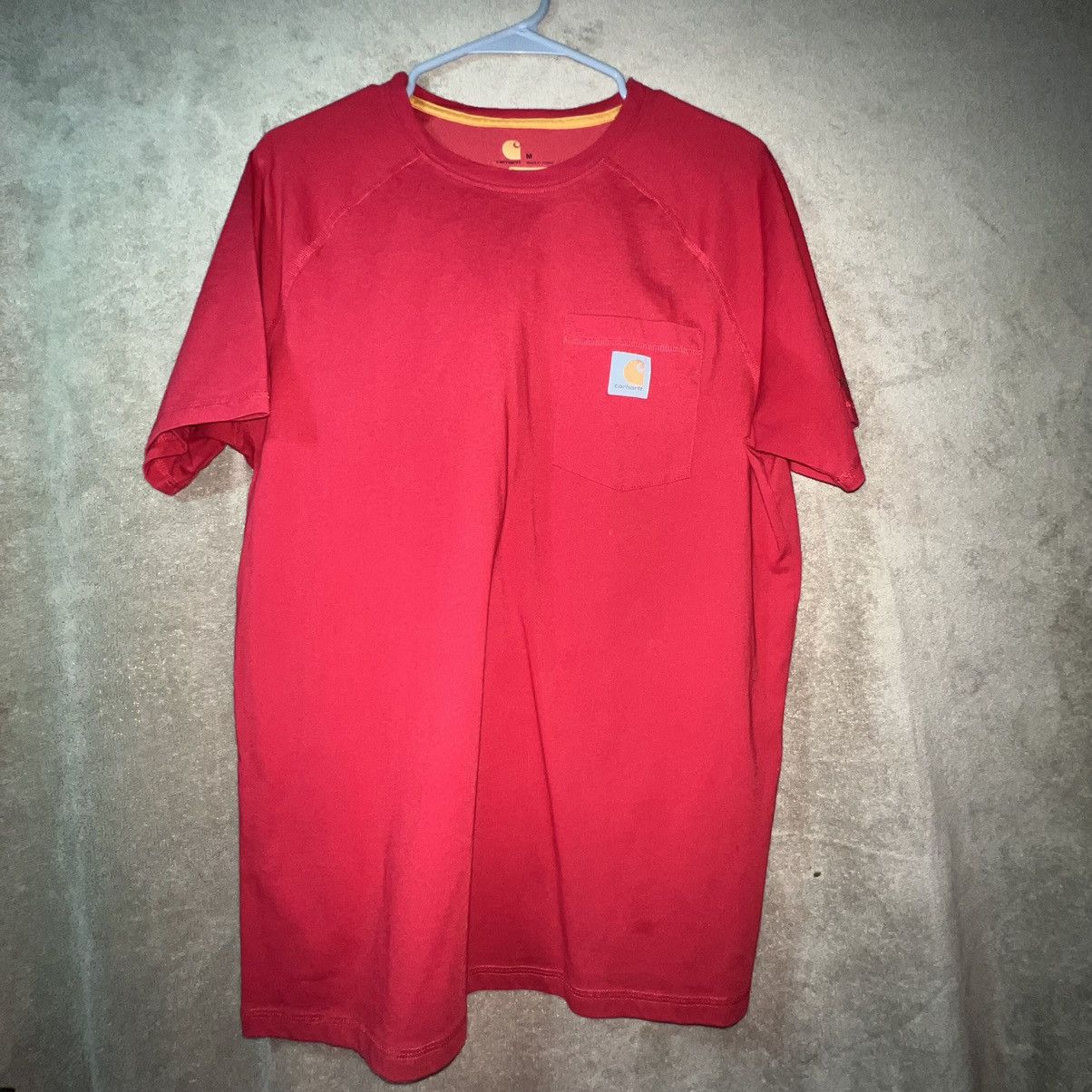 Carhartt Carhartt Men’s Relaxed Fit T Shirt Red Size Medium Size US M / EU 48-50 / 2 - 1 Thumbnail