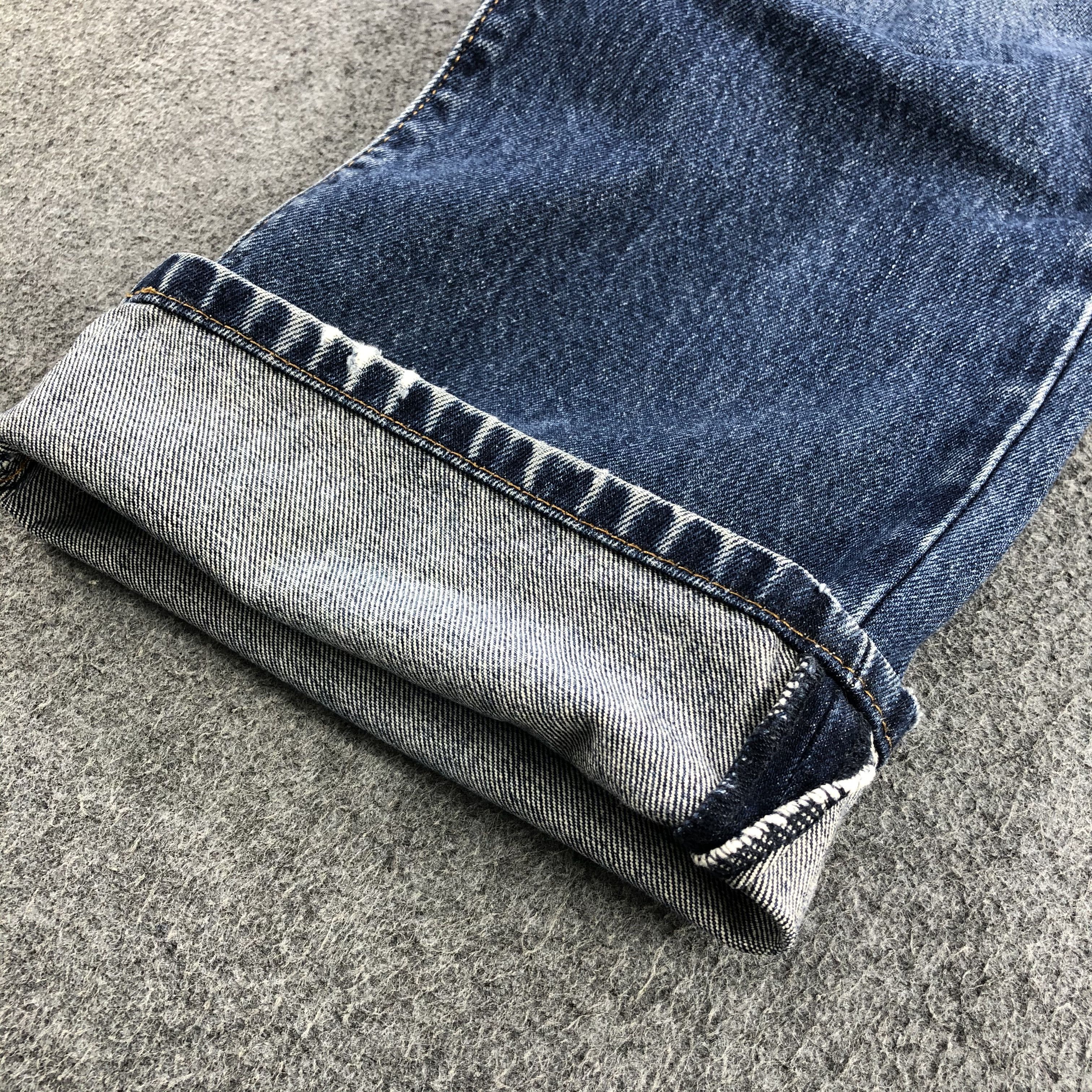 Levi's Vintage Levis 505 Jeans Stone Washed Denim-J1032 Size US 35 - 6 Thumbnail