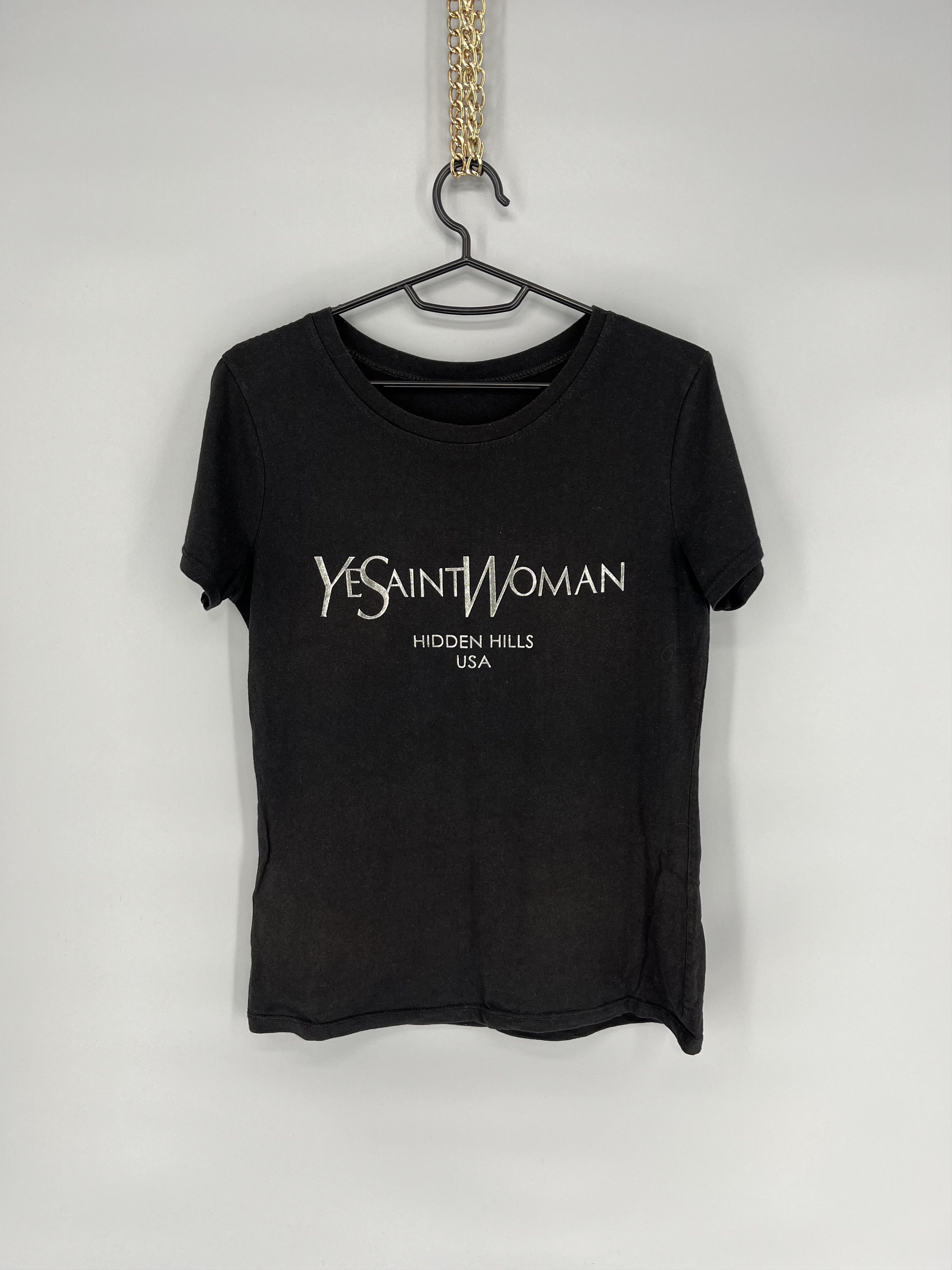 Rap Tees Vintage Y2K YeSaintWoman Hype Tee YE Faded Logo Kanyewest Size M / US 6-8 / IT 42-44 - 2 Thumbnail