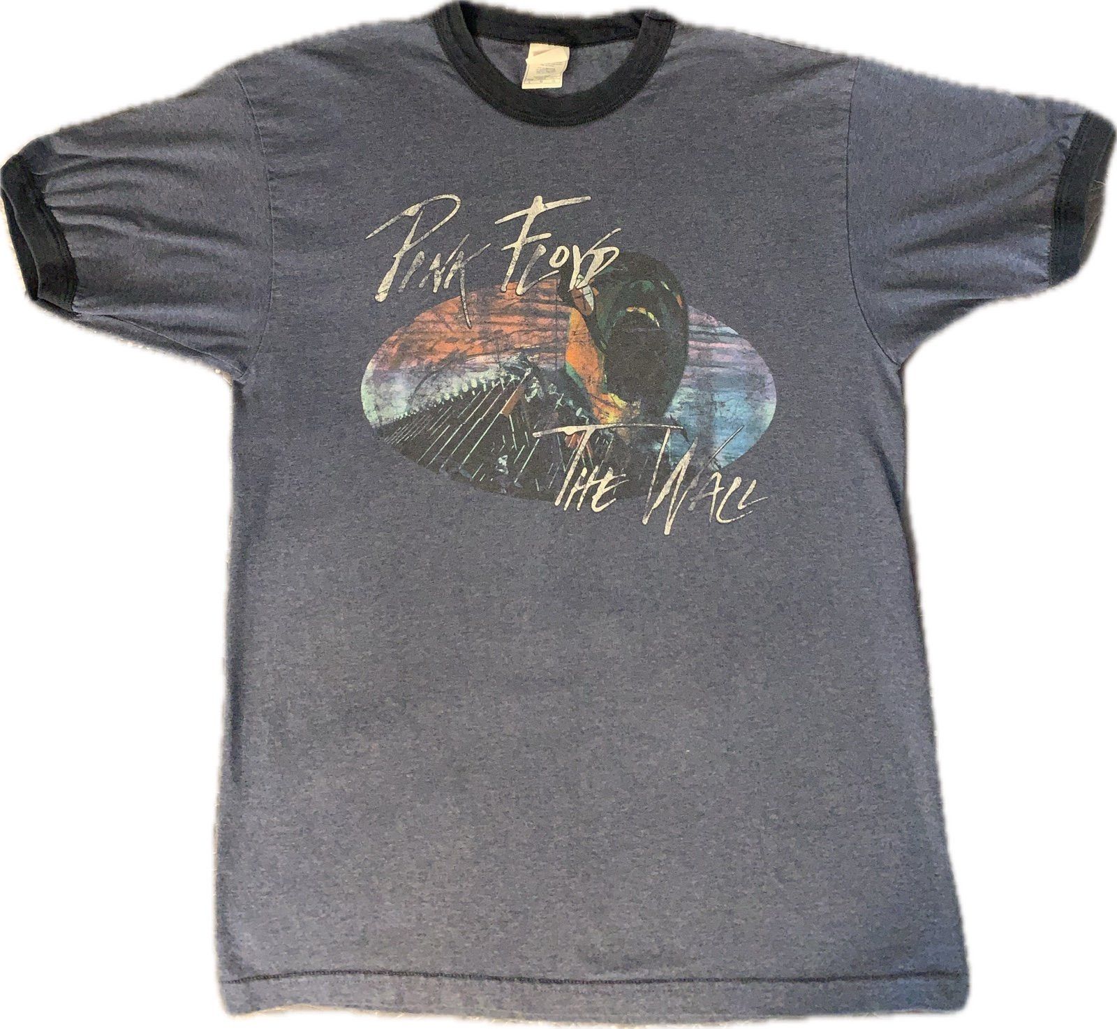 Vintage Pink Floyd The Wall ringer t-shirt