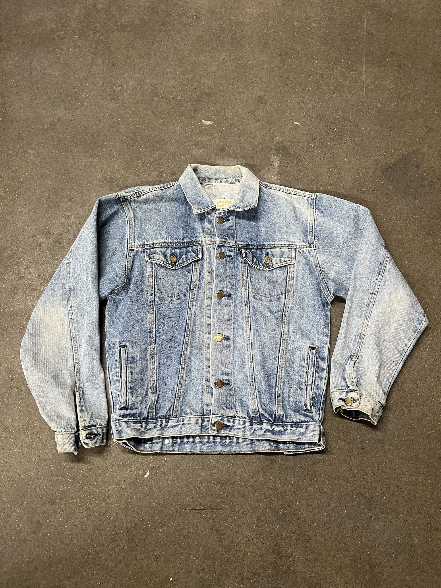 London Fog × Vintage Vintage 2000s London Fog Denim Jacket Size S Size US S / EU 44-46 / 1 - 1 Thumbnail