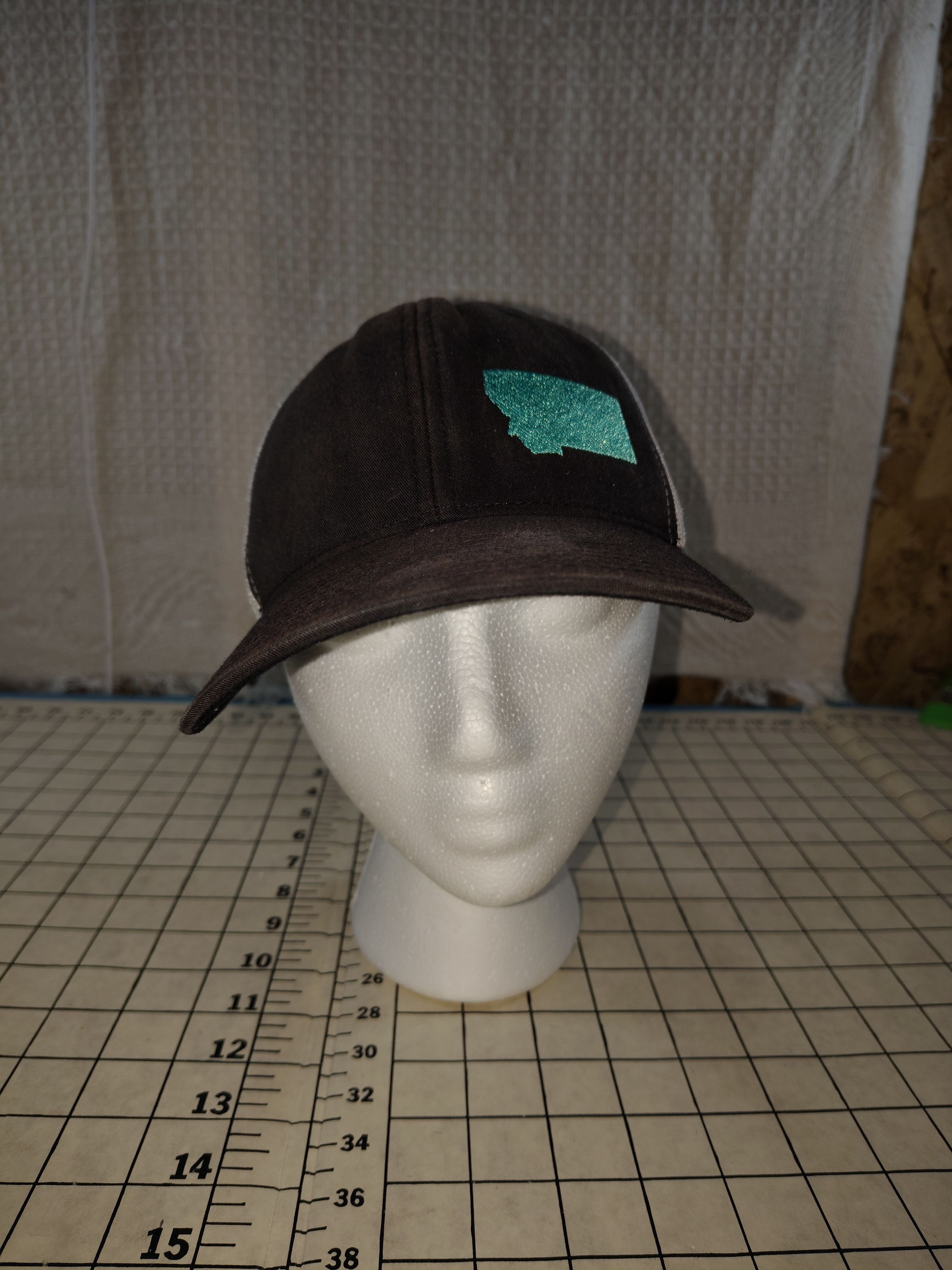 Other Men's Black & White Montana State Hat Size ONE SIZE - 2 Thumbnail