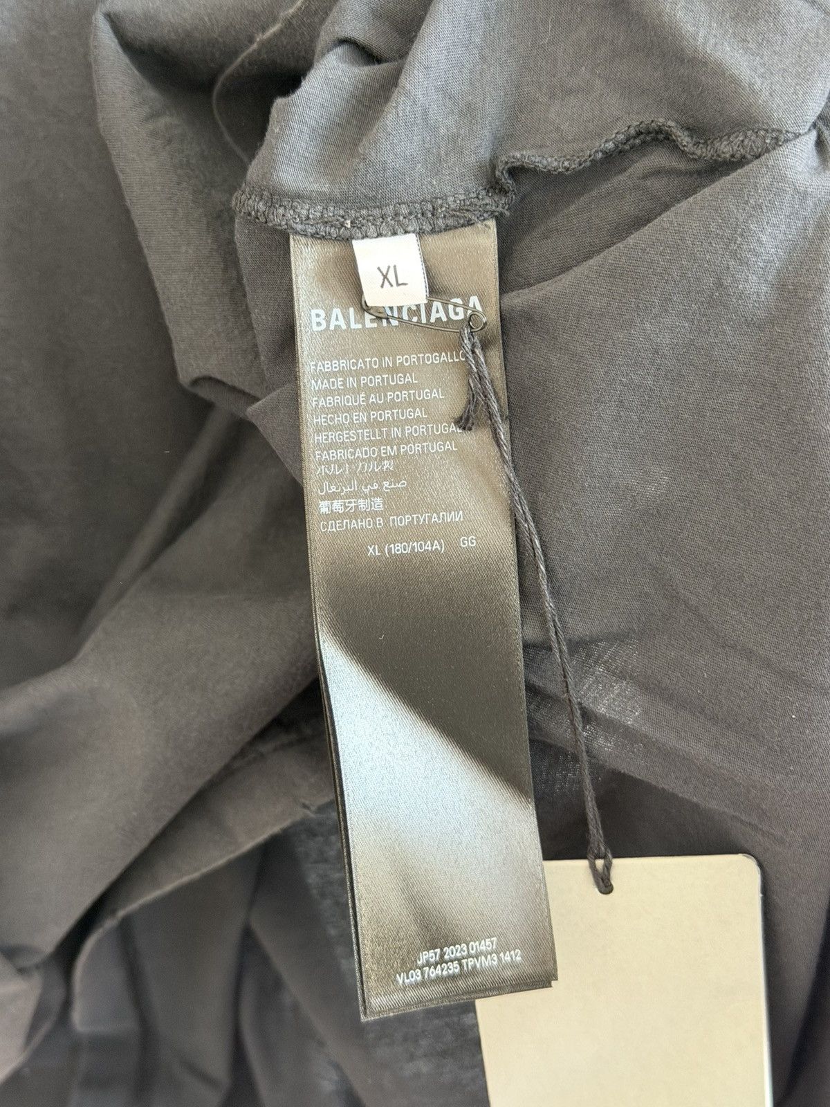 Balenciaga *RARE* BALENCIAGA DEMNA SURF SPORT LOOP ICON T SHIRT TECH Size US XL / EU 56 / 4 - 5 Thumbnail