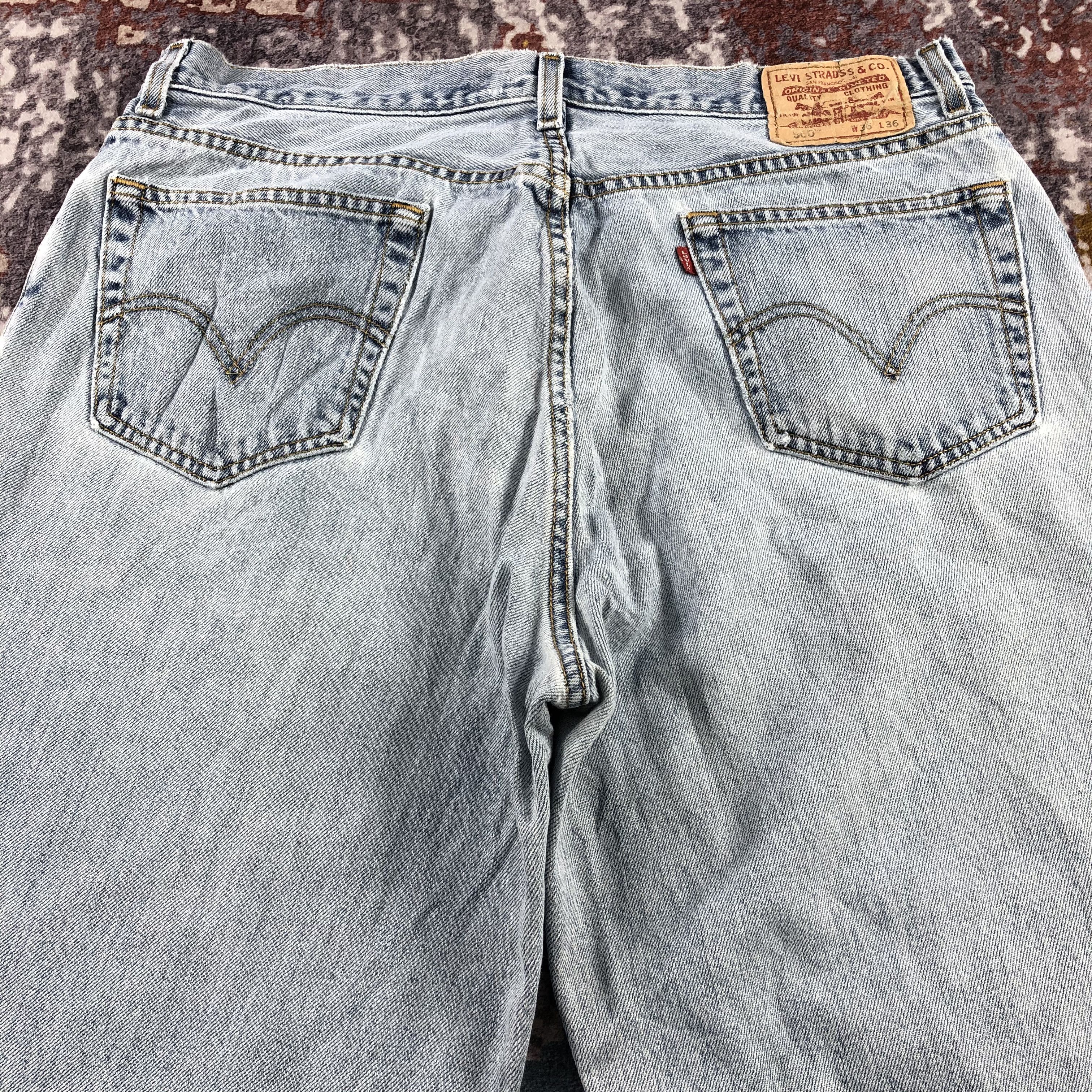 Levi's × Vintage Vintage Light Wash Levis 560 Jeans-JM3004 Size US 37 - 5 Thumbnail