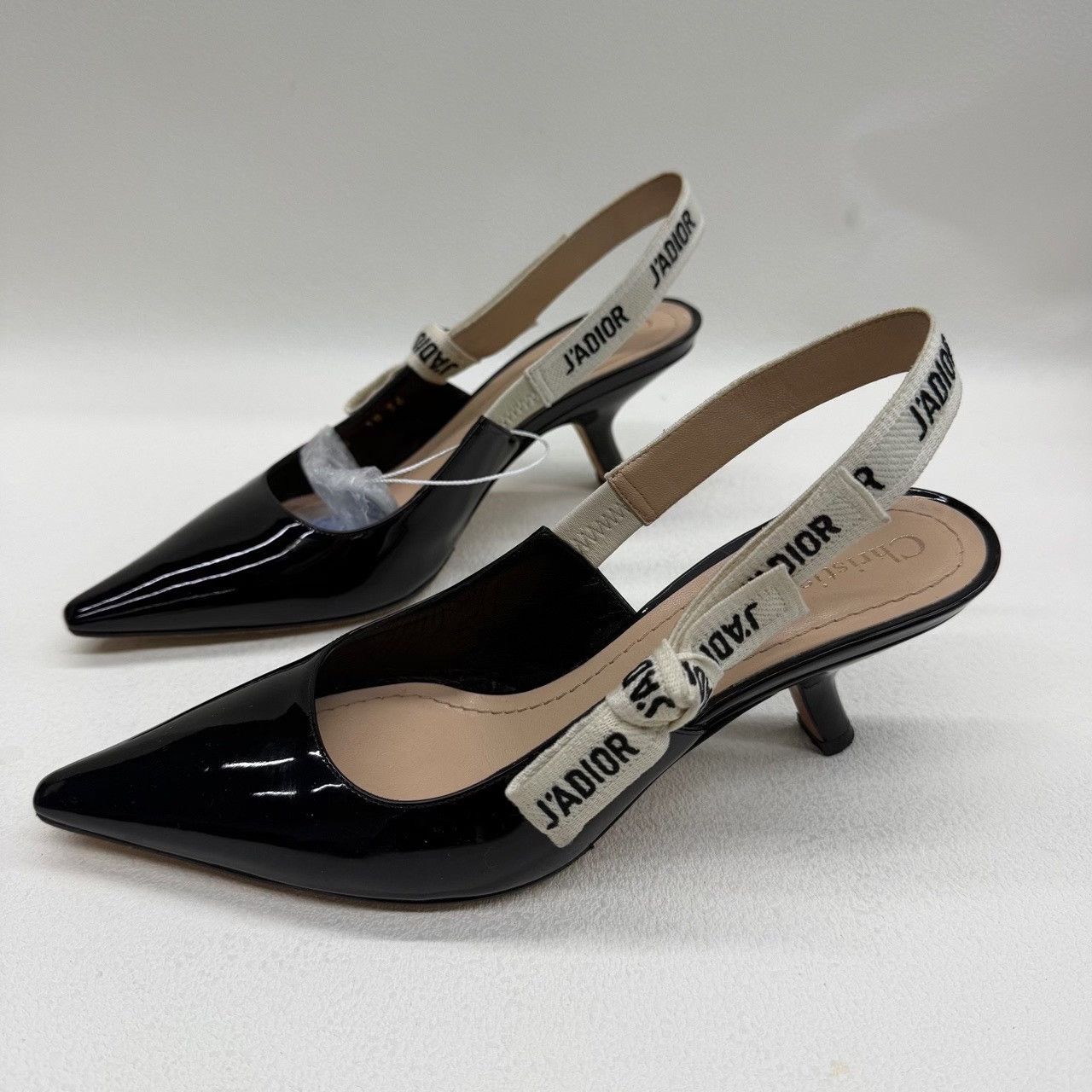 Dior Dior Embroidered Black Sandals us_6 Women Size US 6 / IT 36 - 1 Thumbnail