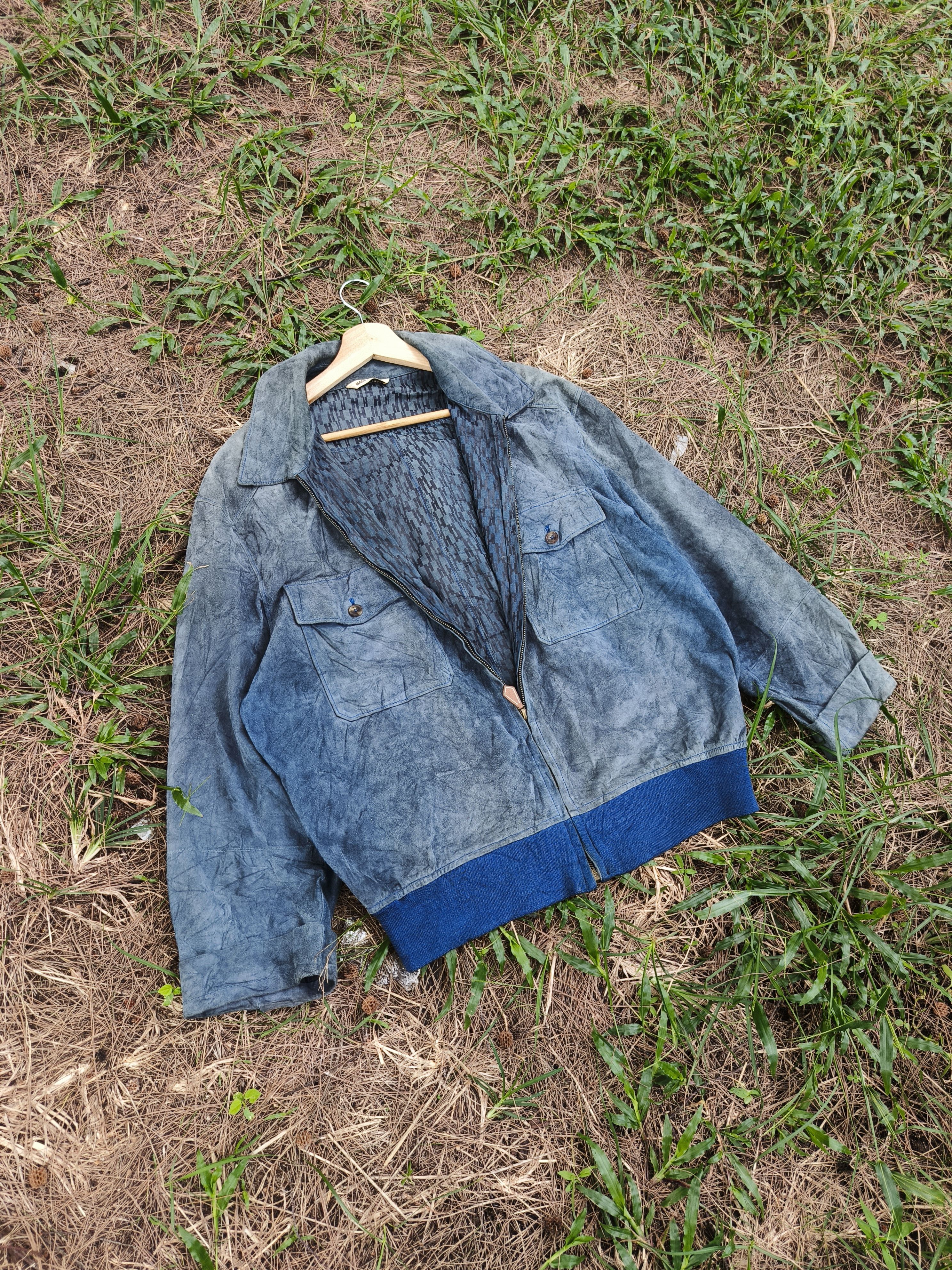 Hermes Hermes Chevreau Kid Cabritilla Suede Goatskin Bomber Jacket Size US L / EU 52-54 / 3 - 3 Thumbnail