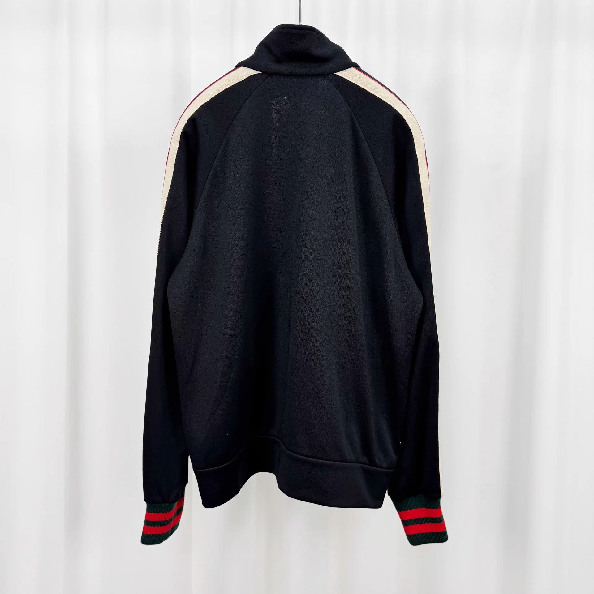 Gucci Gucci webbing logo zip school jacket M like new Size US M / EU 48-50 / 2 - 2 Thumbnail