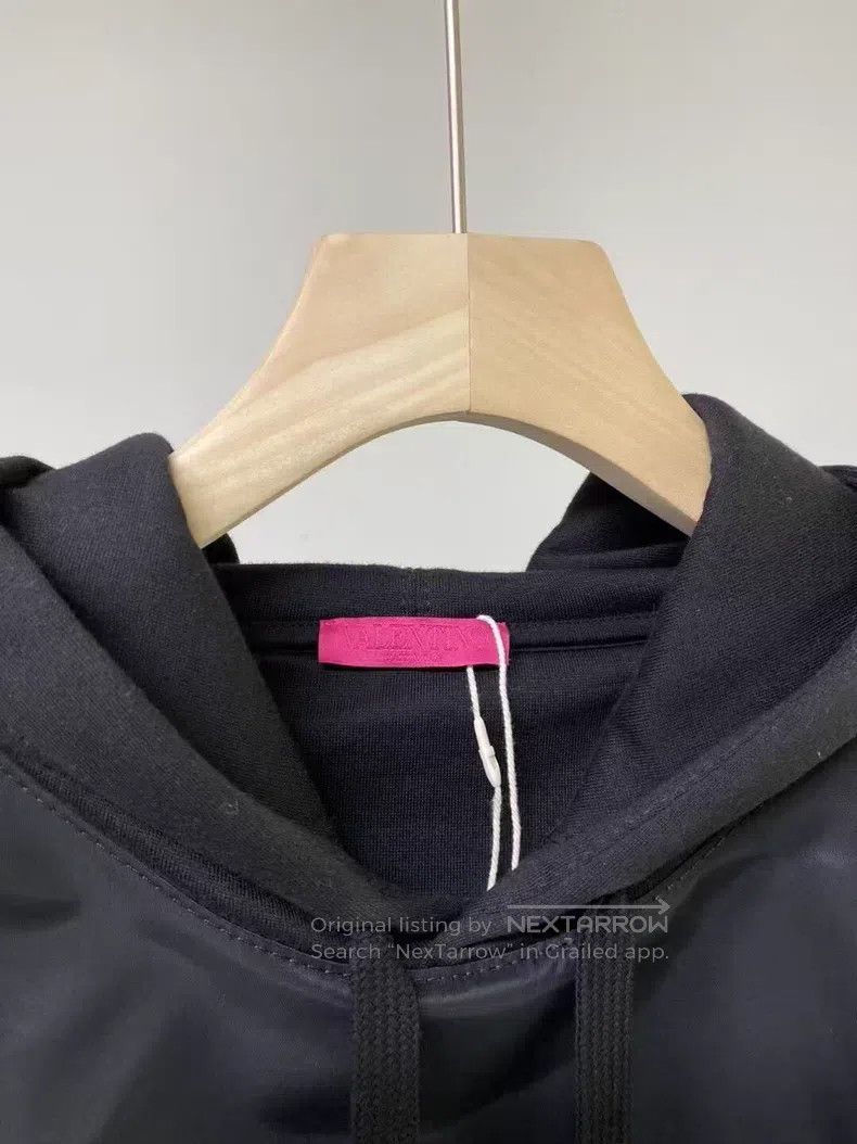 Valentino Valentino Nylon spliced willow nail sweatshirt Size US L / EU 52-54 / 3 - 4 Thumbnail