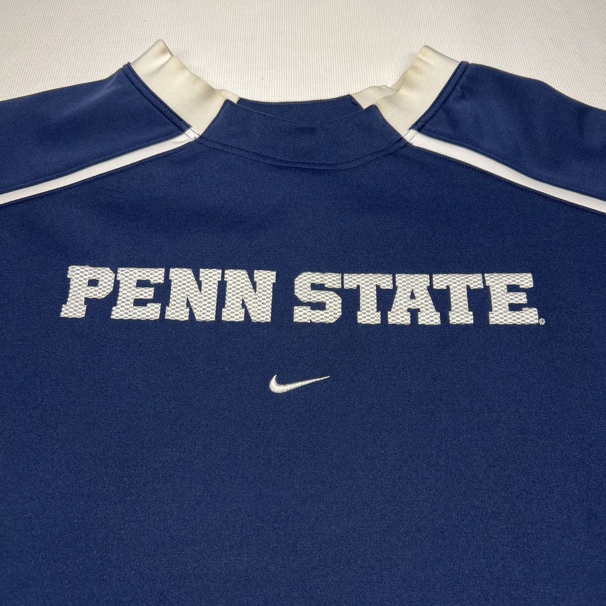 Nike × Vintage Nike Fit Penn State Crewneck Blue Sweatshirt Team Sweater Size US XL / EU 56 / 4 - 5 Thumbnail