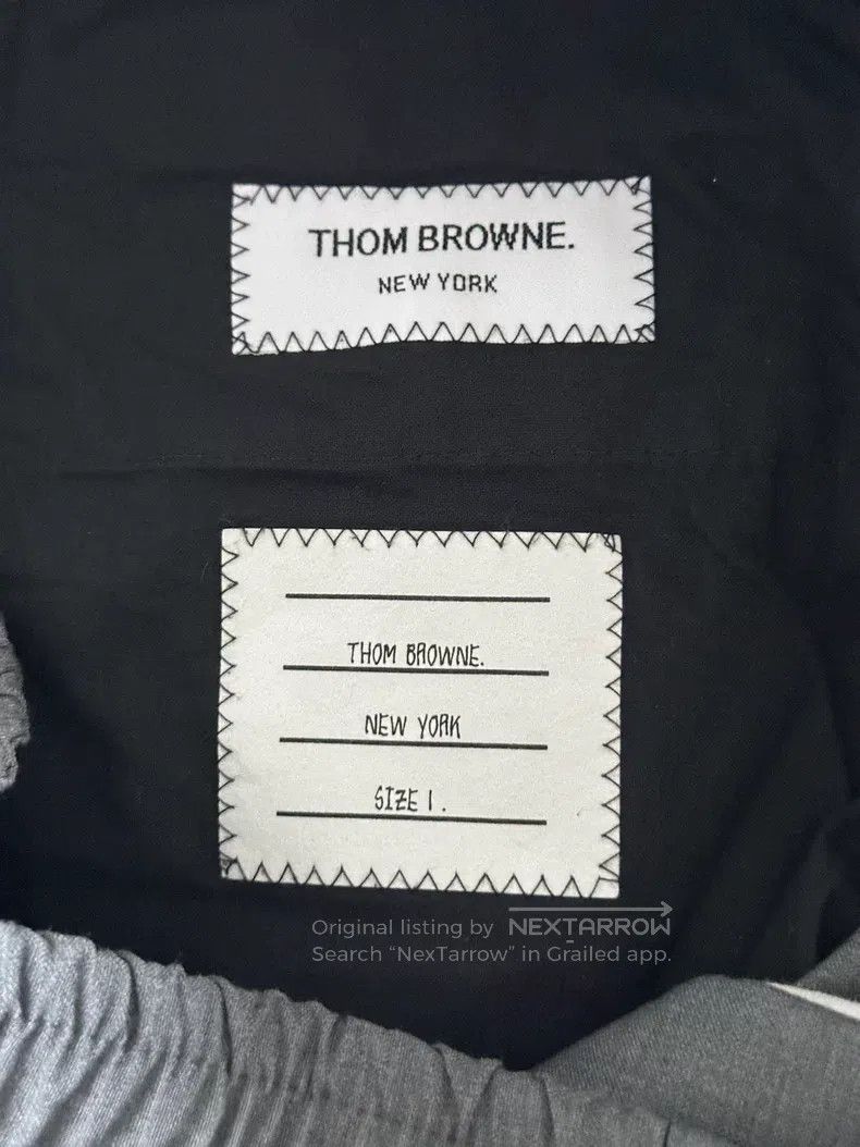 Thom Browne Thom Browne size 1 Wool Sweatpants Size US 29 - 3 Thumbnail