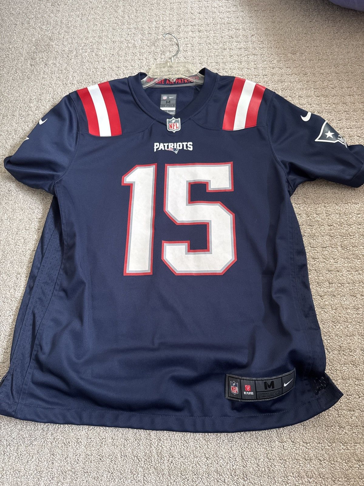 Nike Signed Patriots N’Keal Harry Jersey Size US M / EU 48-50 / 2 - 2 Thumbnail