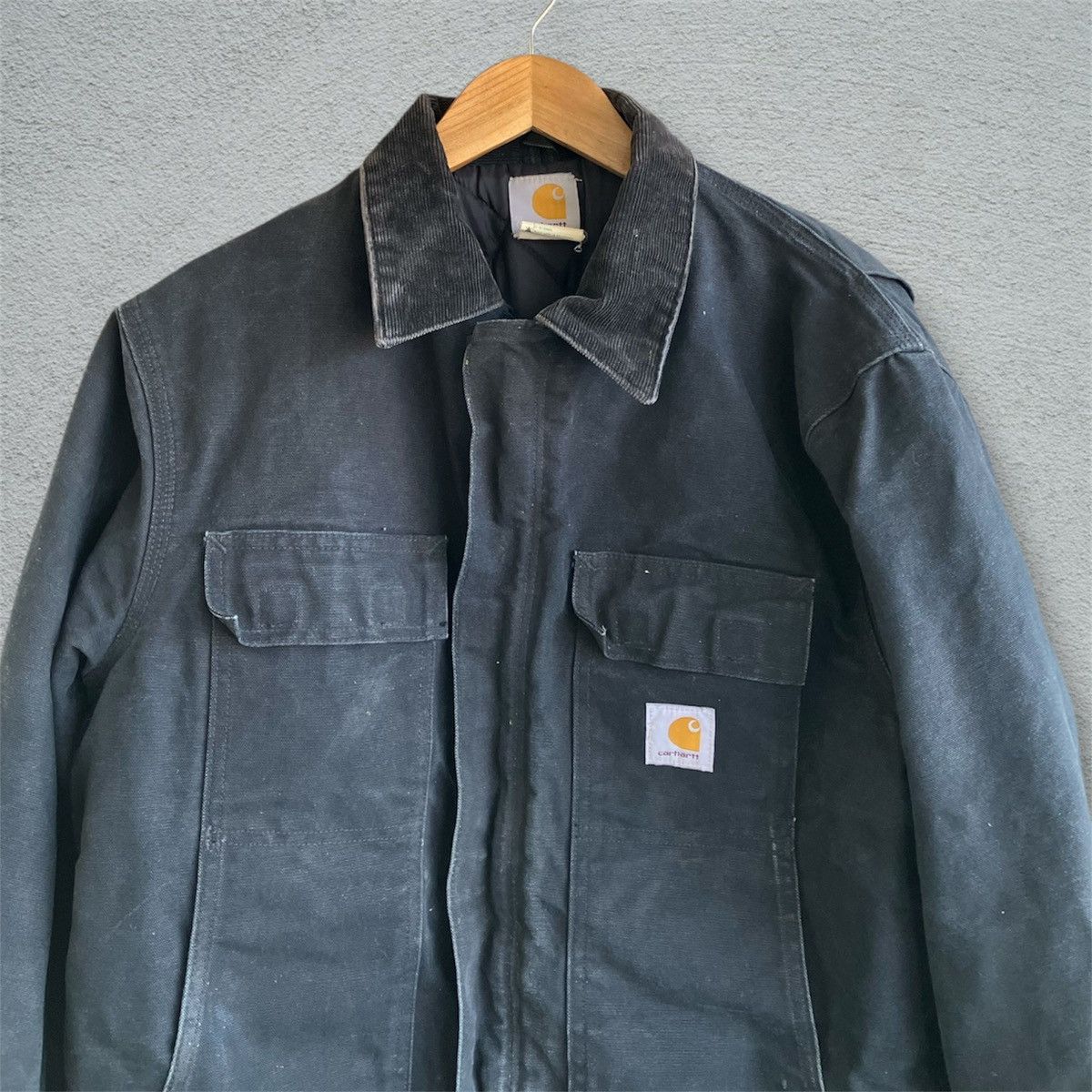 Carhartt Vintage Carhartt Arctic Jacket BLK L Corduroy Collar Y2K Size US L / EU 52-54 / 3 - 2 Thumbnail