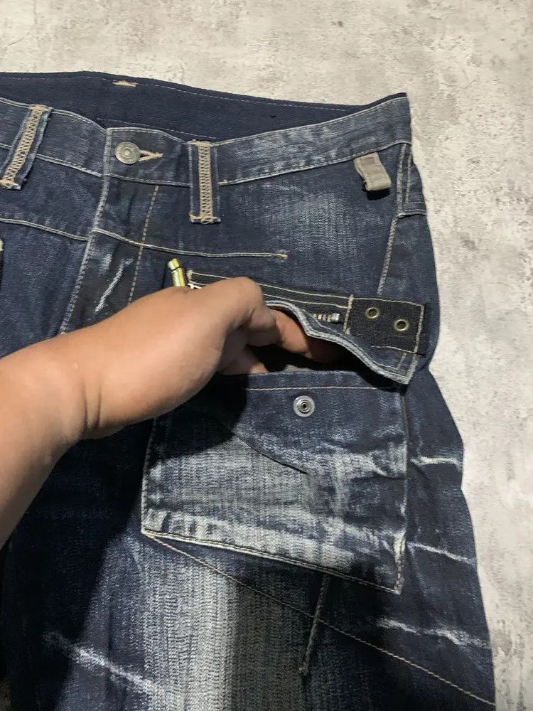 PPFM PPFM japan multizipper convertible punk jeans 32x32 Size US 32 / EU 48 - 6 Thumbnail