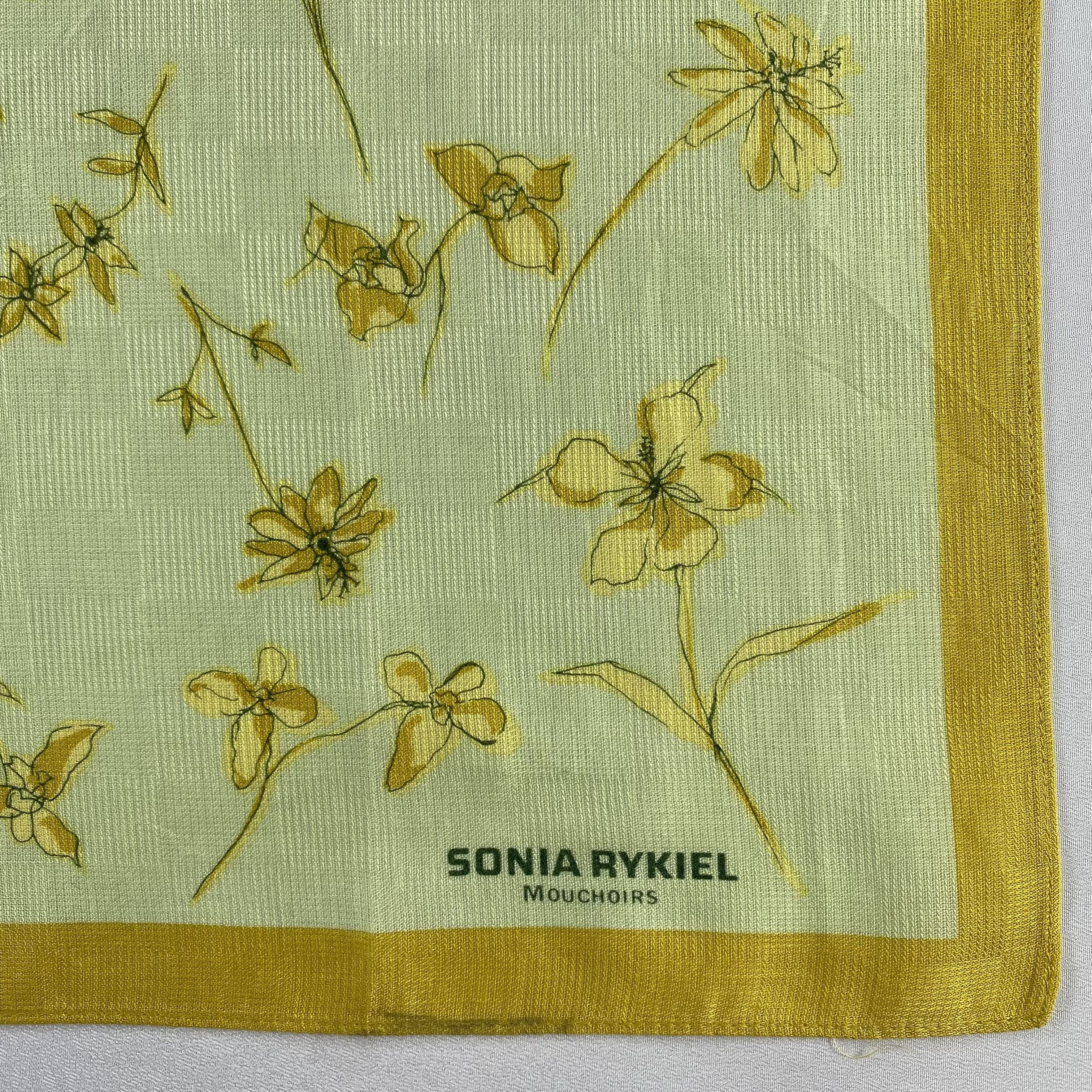 Vintage Sonia Rykiel Bandana/ Handkerchief / Neckerchief-P617 Size ONE SIZE - 3 Thumbnail