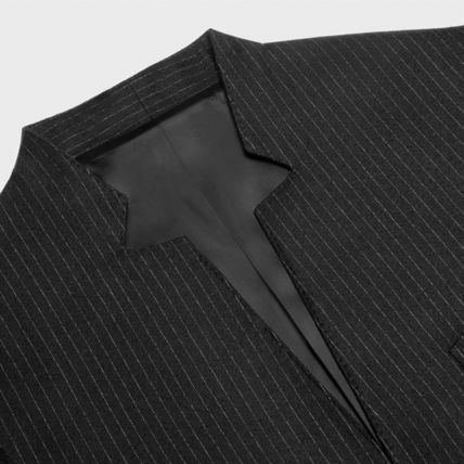Celine o1bcso1str0824 Boxy Jacket in Noir Size US S / EU 44-46 / 1 - 3 Thumbnail
