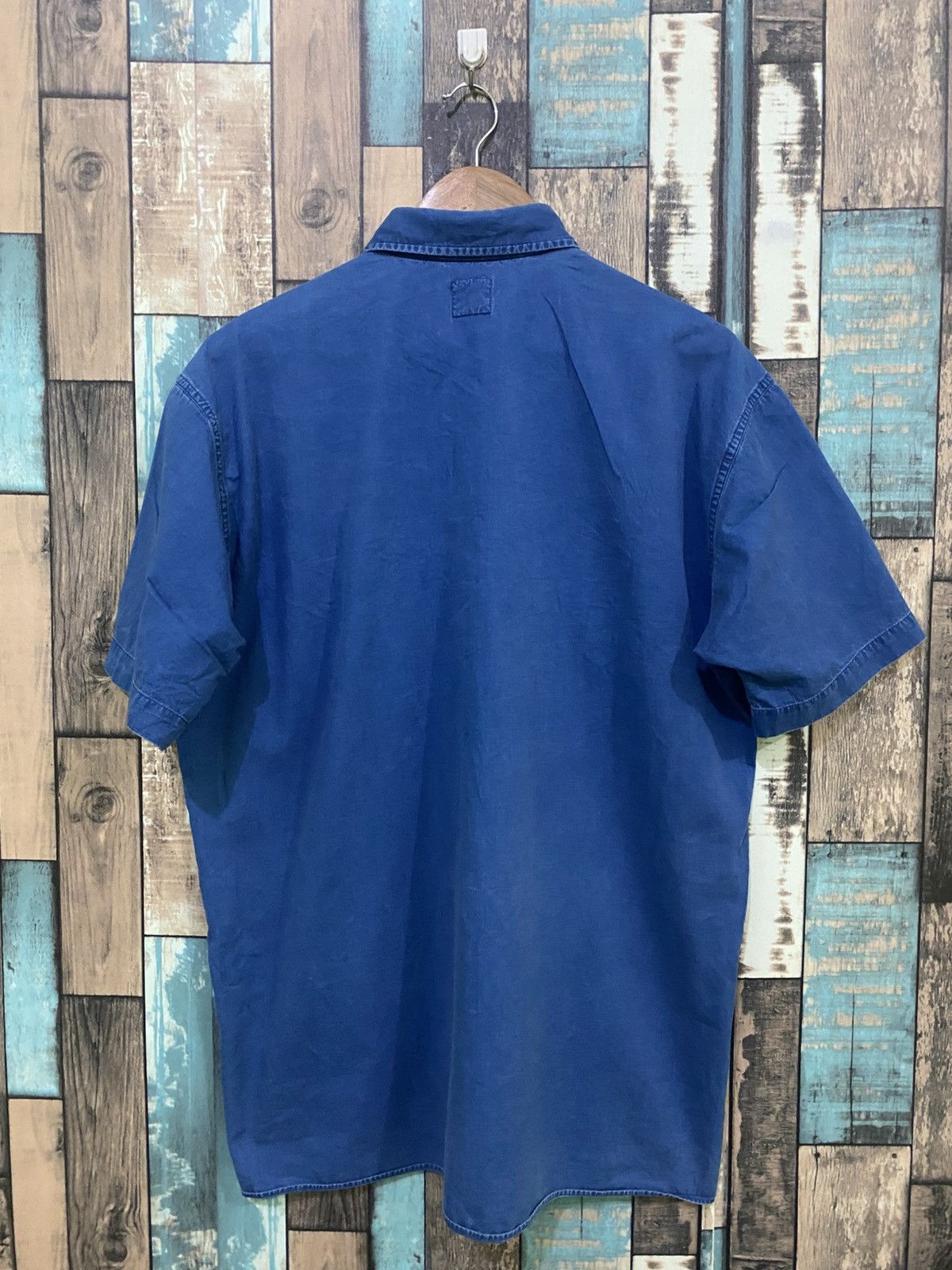 Moschino Vintage Moschino Worker Shirt Size US L / EU 52-54 / 3 - 7 Thumbnail