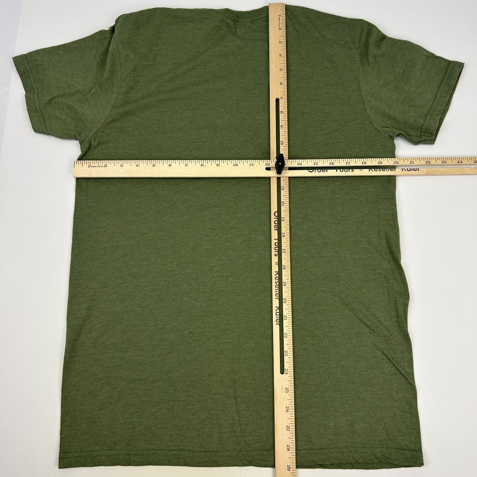 Gildan Bon Jovi Mirror Image T Shirt OD Green Reversed Logo Medium Size US M / EU 48-50 / 2 - 5 Thumbnail