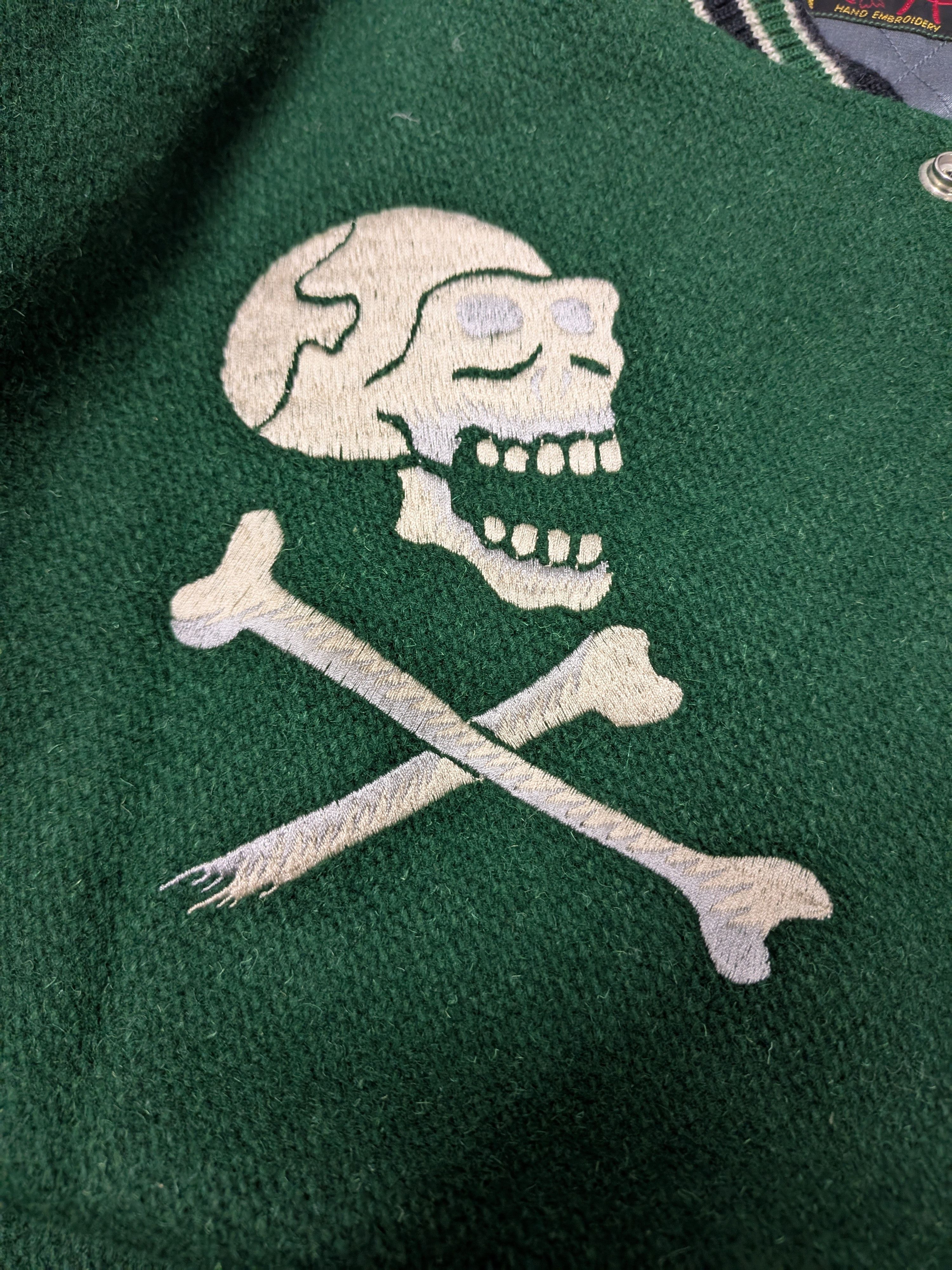 Sugar Cane × Whitesville Melton Wool Chevy Lover Varsity Jacket Size US L / EU 52-54 / 3 - 4 Thumbnail
