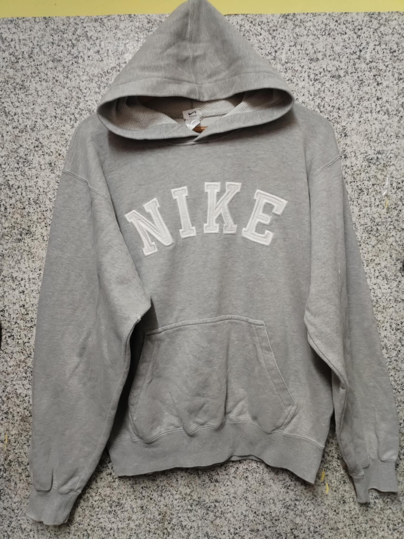 Nike × Vintage Vintage Nike Distressed Faded Hoodie Size US L / EU 52-54 / 3 - 1 Thumbnail