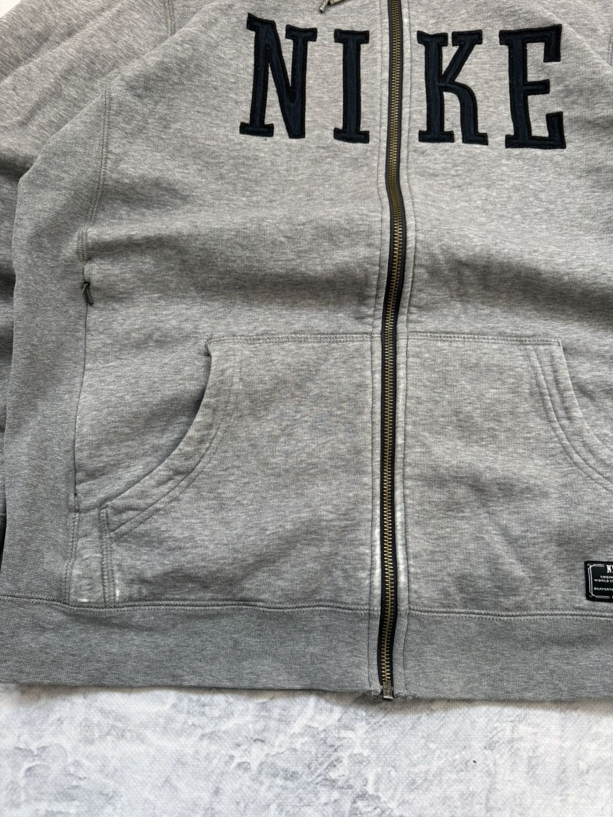 Nike × Vintage NIKE VINTAGE CENTER LOGO OVERSIZE BOXY HOODIE Size US L / EU 52-54 / 3 - 7 Thumbnail