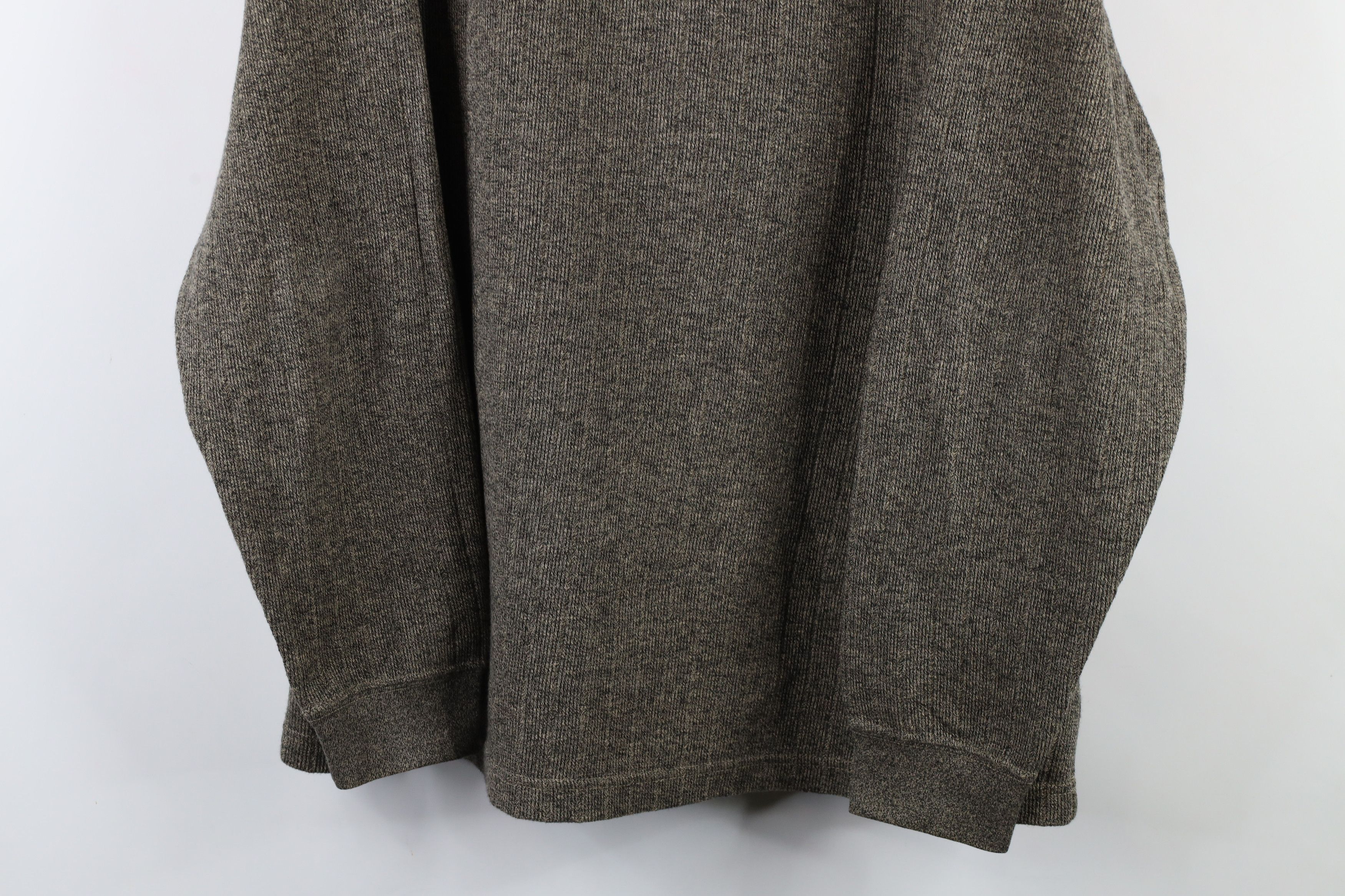 Vintage Vintage 90s Streetwear Heavyweight Knit Long Sleeve T-Shirt Size US L / EU 52-54 / 3 - 3 Thumbnail