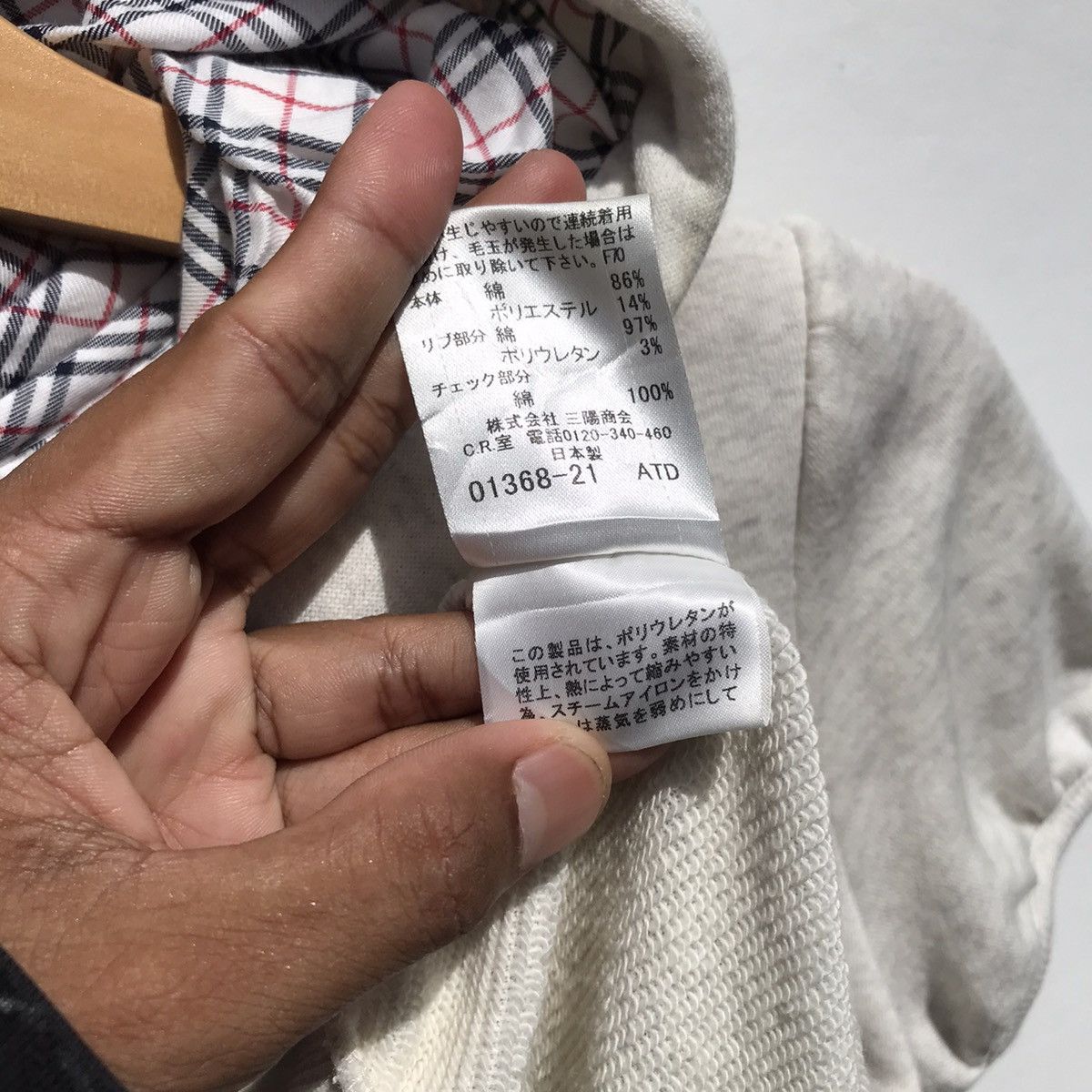 Burberry Burberry London Blue Label Hoodie Sweatshirt Burberry Luxury Size S / US 4 / IT 40 - 9 Thumbnail