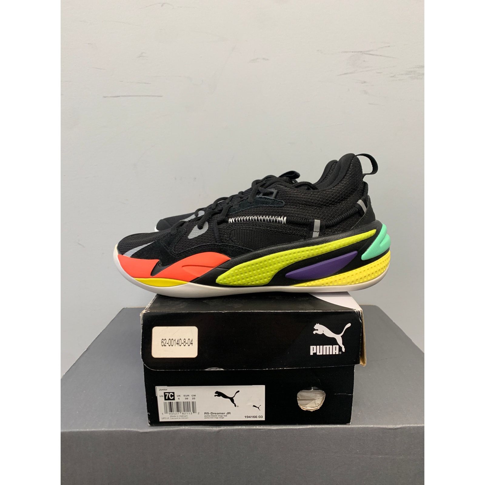 Puma Puma RS-Dreamer J. Cole Black GS Size 7Y BRAND NEW SHIPS NOW Size US 7 / EU 40 - 4 Thumbnail