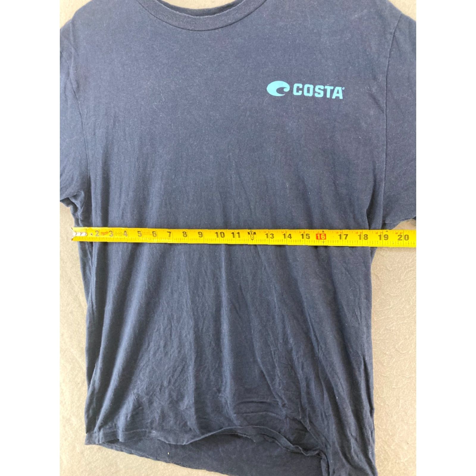 Costa Del Mar Costa Del Mar T-Shirt Mens Large Blue Logo Beach Costa Del Mar Brand Shirt XS? Size US L / EU 52-54 / 3 - 3 Thumbnail