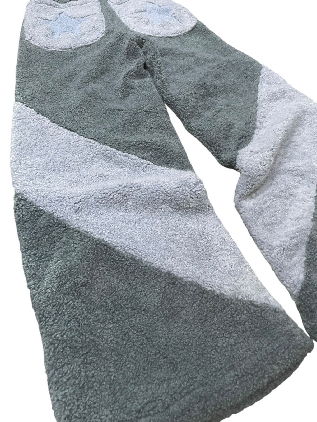 Hysteric Glamour × Japanese Brand Vaprart Japan Panelled Heavy Fleece Wide Leg Baggy Pants Size US 29 - 15 Thumbnail