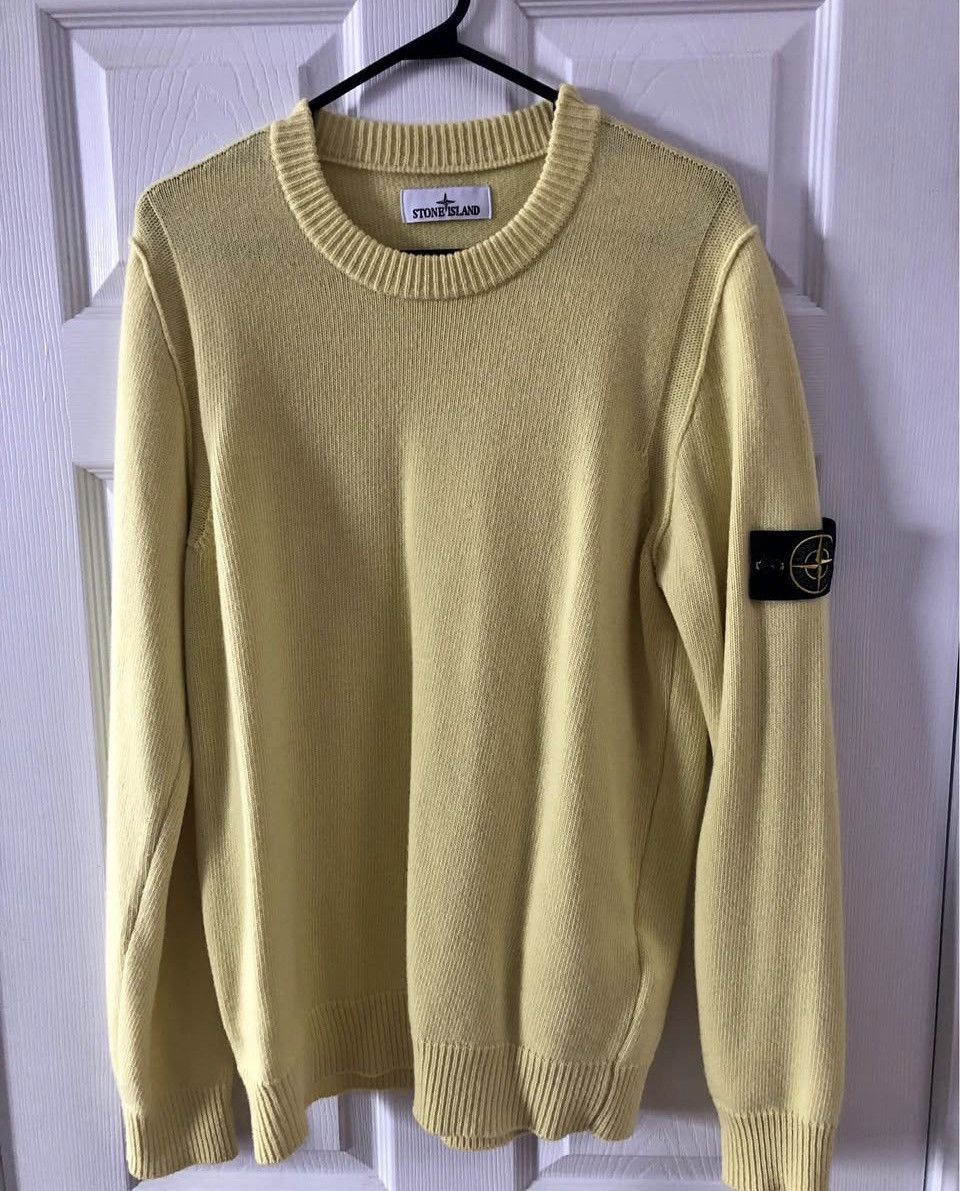 Stone Island Stone Island Lambswool Sweater Size US L / EU 52-54 / 3 - 1 Thumbnail