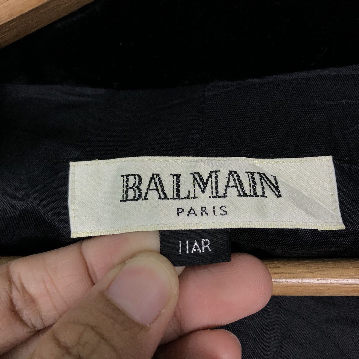 Balmain 🔥Rich Black - Suits Velvet Coats Jacket Balmain Paris Size M / US 6-8 / IT 42-44 - 15 Thumbnail
