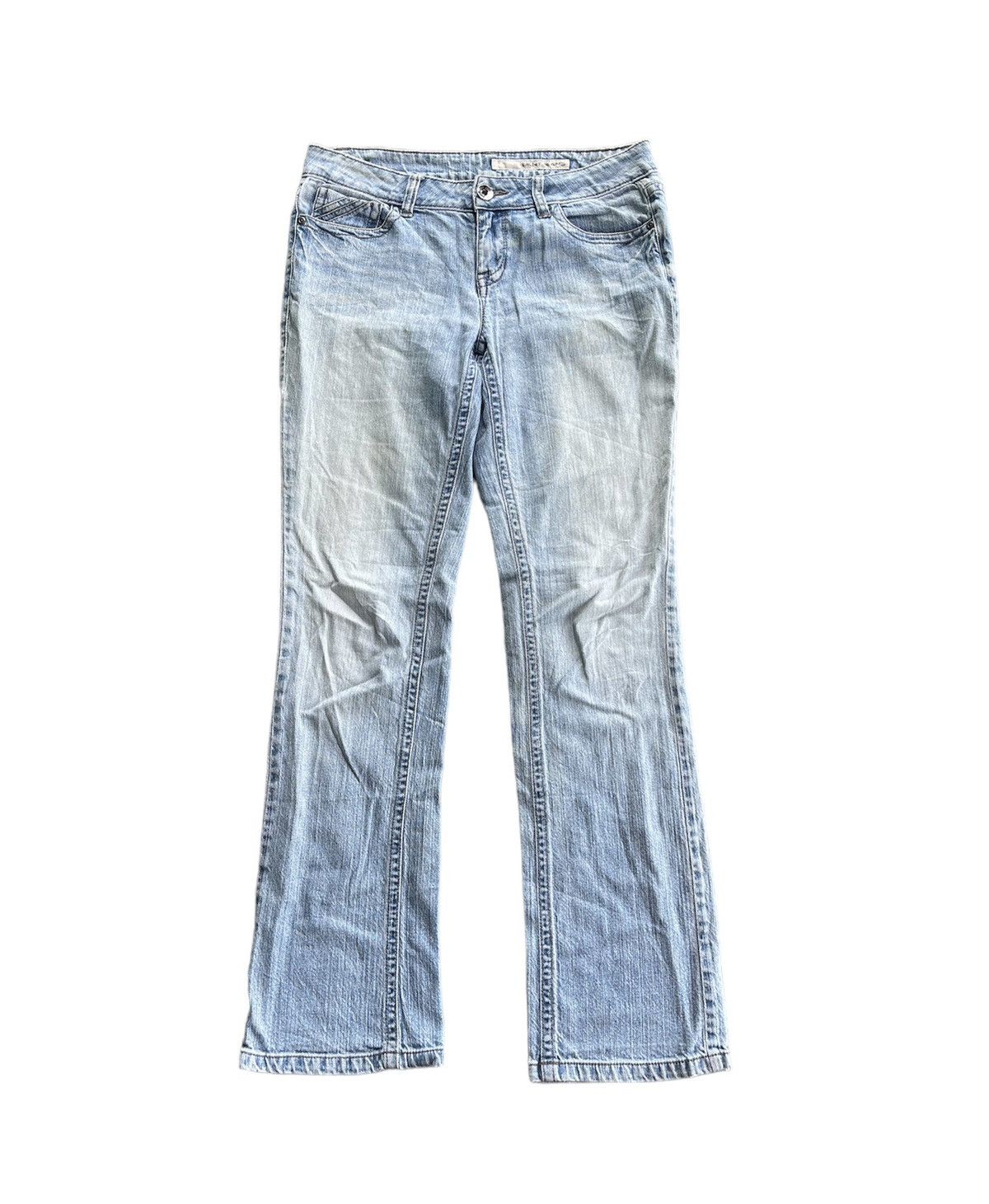 image of Vintage Dkny Bootcut Jeans For Women in Blue (Size 32)