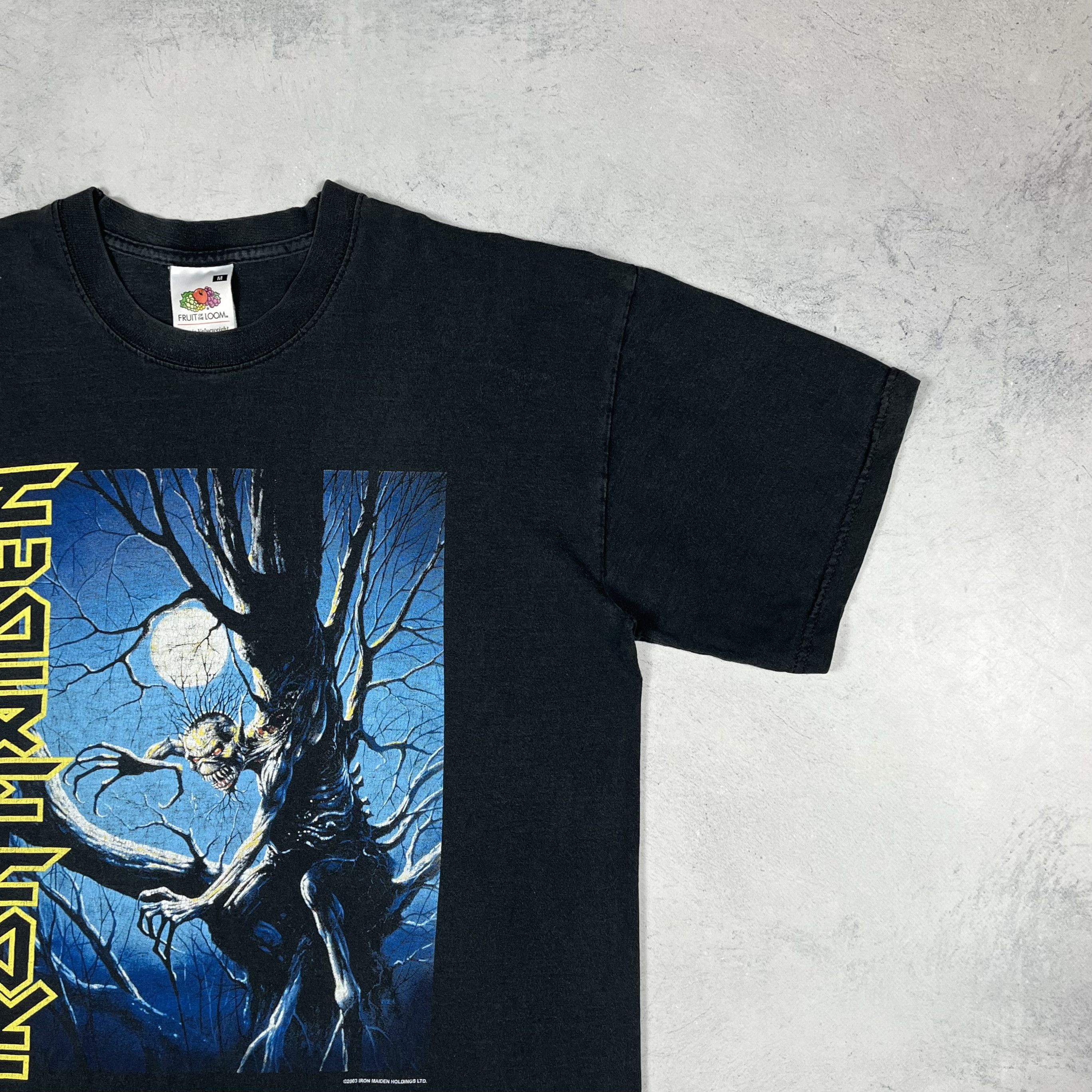 Band Tees Vintage Iron Maiden Fear of the Dark Rock Band T Shirt 2003 Size US M / EU 48-50 / 2 - 3 Thumbnail