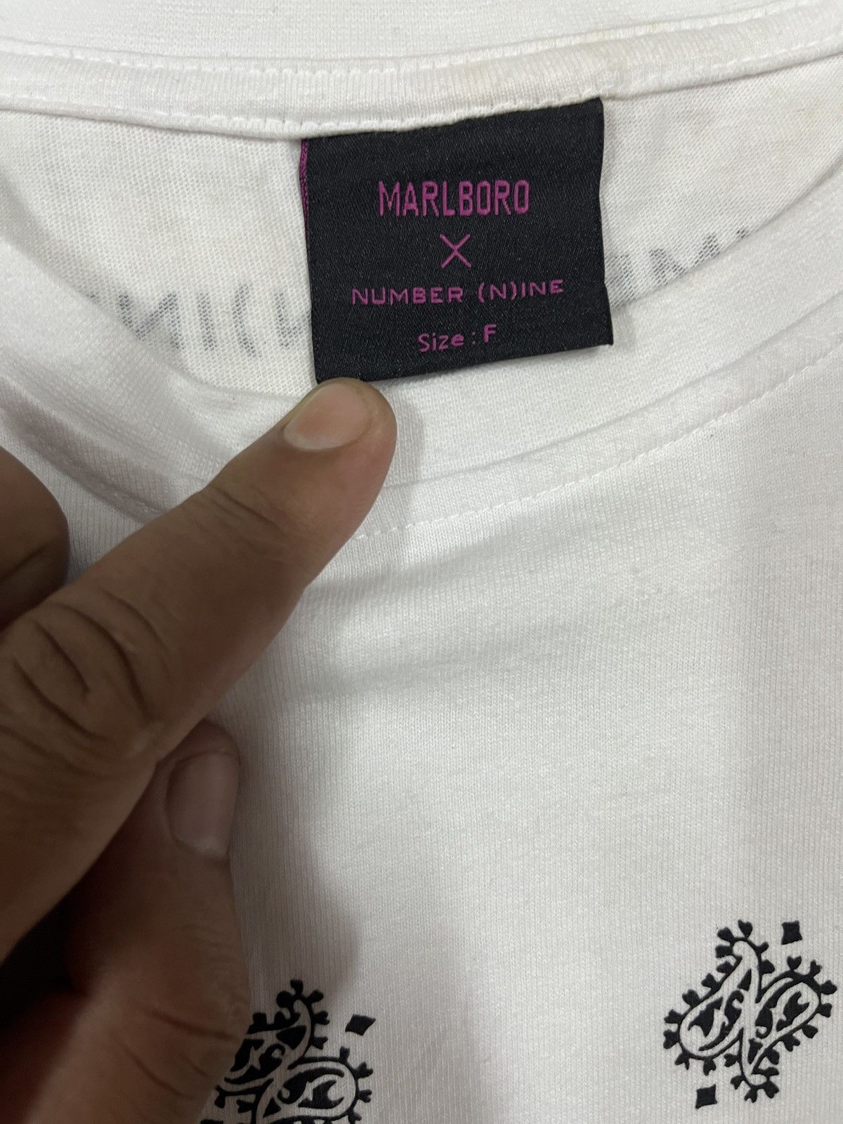 Marlboro × Number (N)ine Marlboro x number nine t shirt Size US M / EU 48-50 / 2 - 11 Thumbnail