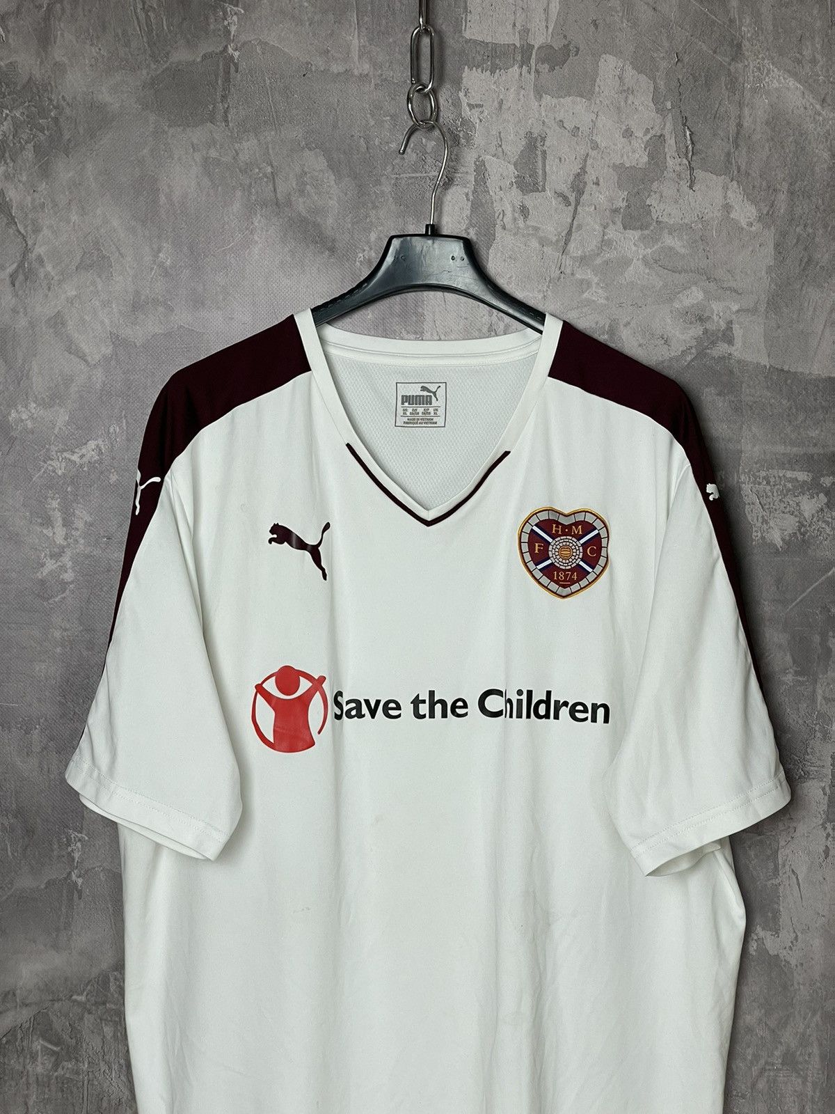 Puma Heart of Midlothian Jersey Puma save the children Jersey Size US XL / EU 56 / 4 - 2 Thumbnail